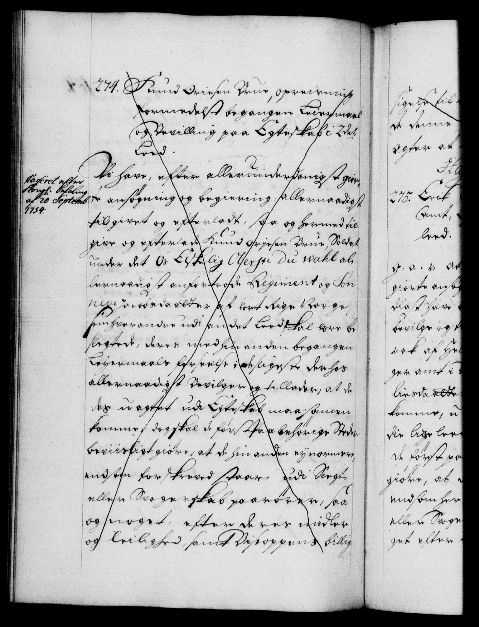 Danske Kanselli 1572-1799, AV/RA-EA-3023/F/Fc/Fca/Fcaa/L0023: Norske registre, 1720-1722, p. 187b