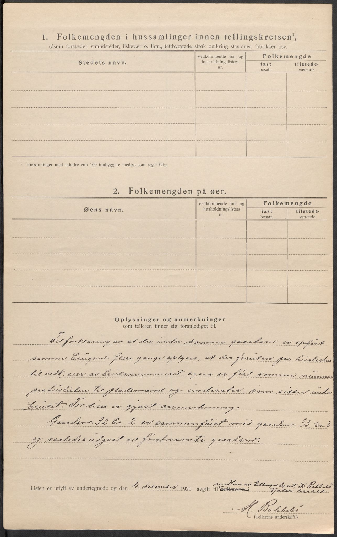 SAB, 1920 census for Fjaler, 1920, p. 22