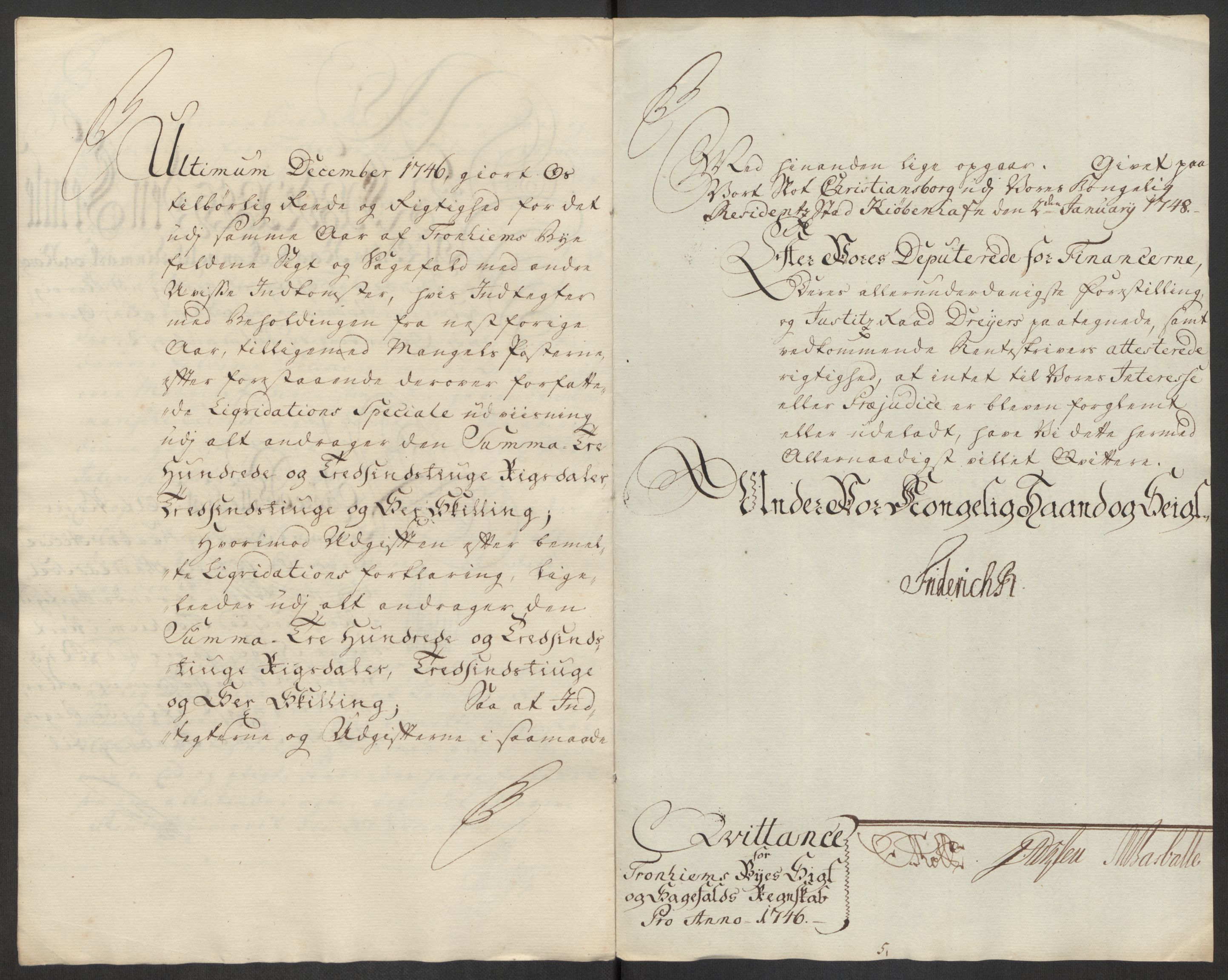 Rentekammeret inntil 1814, Reviderte regnskaper, Byregnskaper, RA/EA-4066/R/Rs/L0541: [S22] Sikt og sakefall, 1743-1746, p. 368