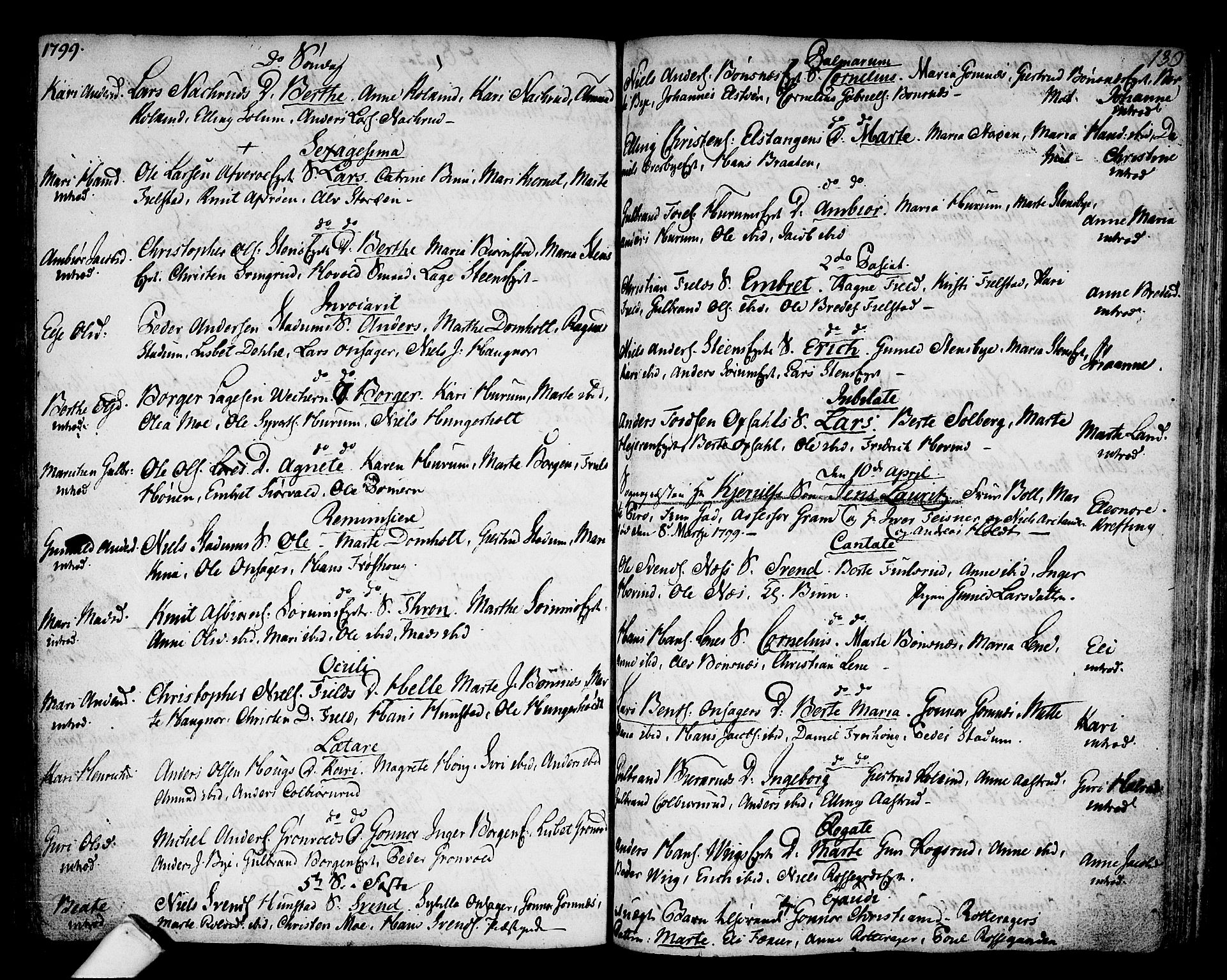 Hole kirkebøker, SAKO/A-228/F/Fa/L0002: Parish register (official) no. I 2, 1766-1814, p. 130