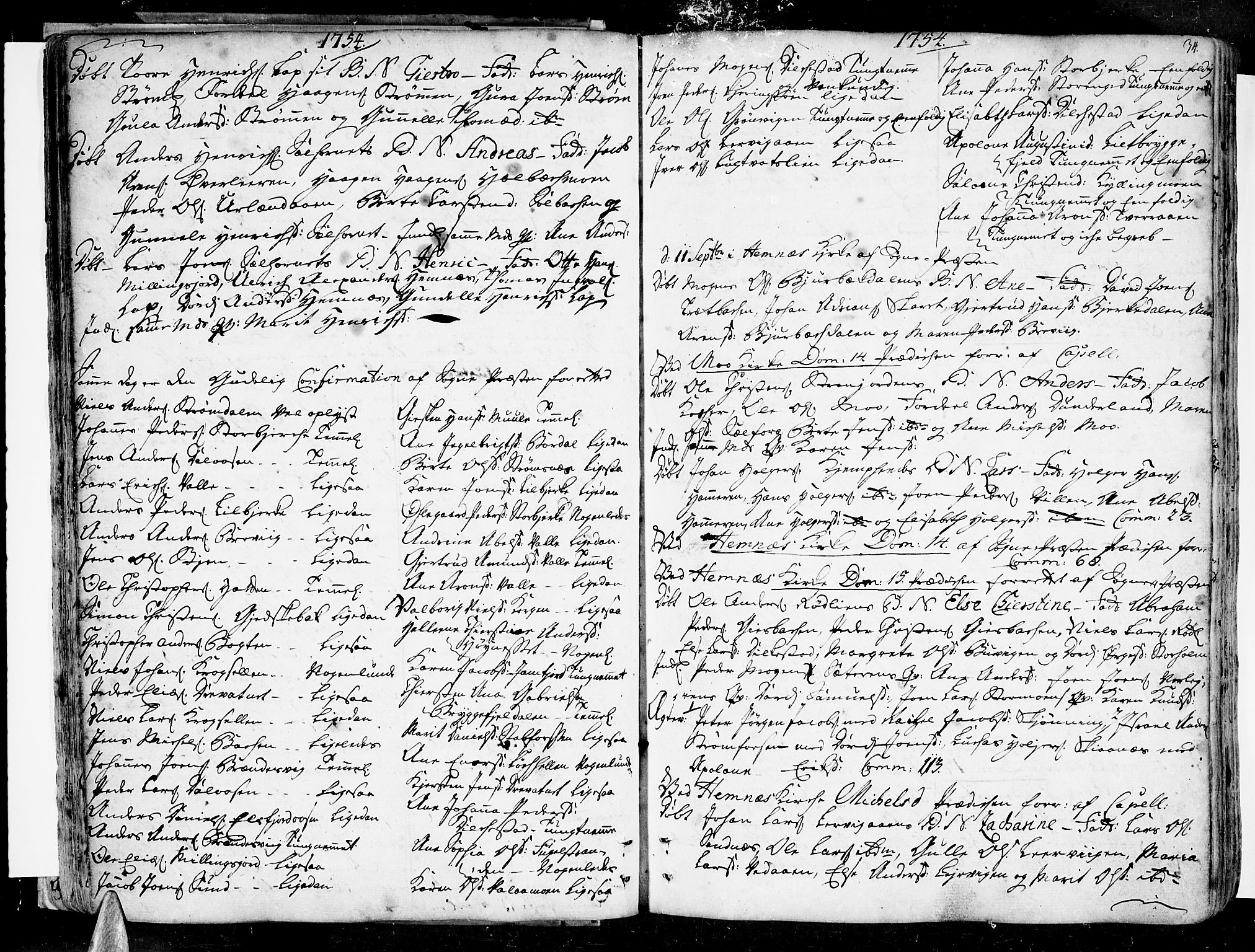 Ministerialprotokoller, klokkerbøker og fødselsregistre - Nordland, AV/SAT-A-1459/825/L0348: Parish register (official) no. 825A04, 1752-1788, p. 34