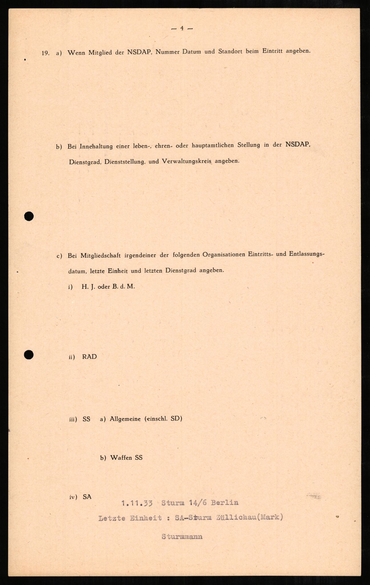 Forsvaret, Forsvarets overkommando II, AV/RA-RAFA-3915/D/Db/L0003: CI Questionaires. Tyske okkupasjonsstyrker i Norge. Tyskere., 1945-1946, p. 621