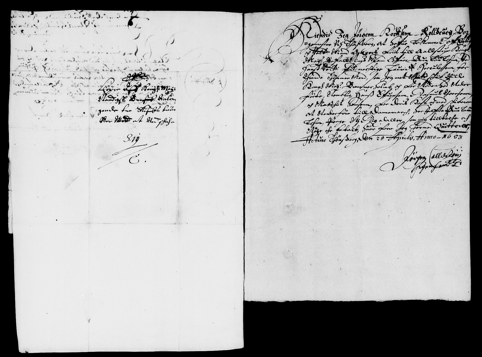 Rentekammeret inntil 1814, Reviderte regnskaper, Lensregnskaper, AV/RA-EA-5023/R/Rb/Rbl/L0011: Brunla len, 1652-1658