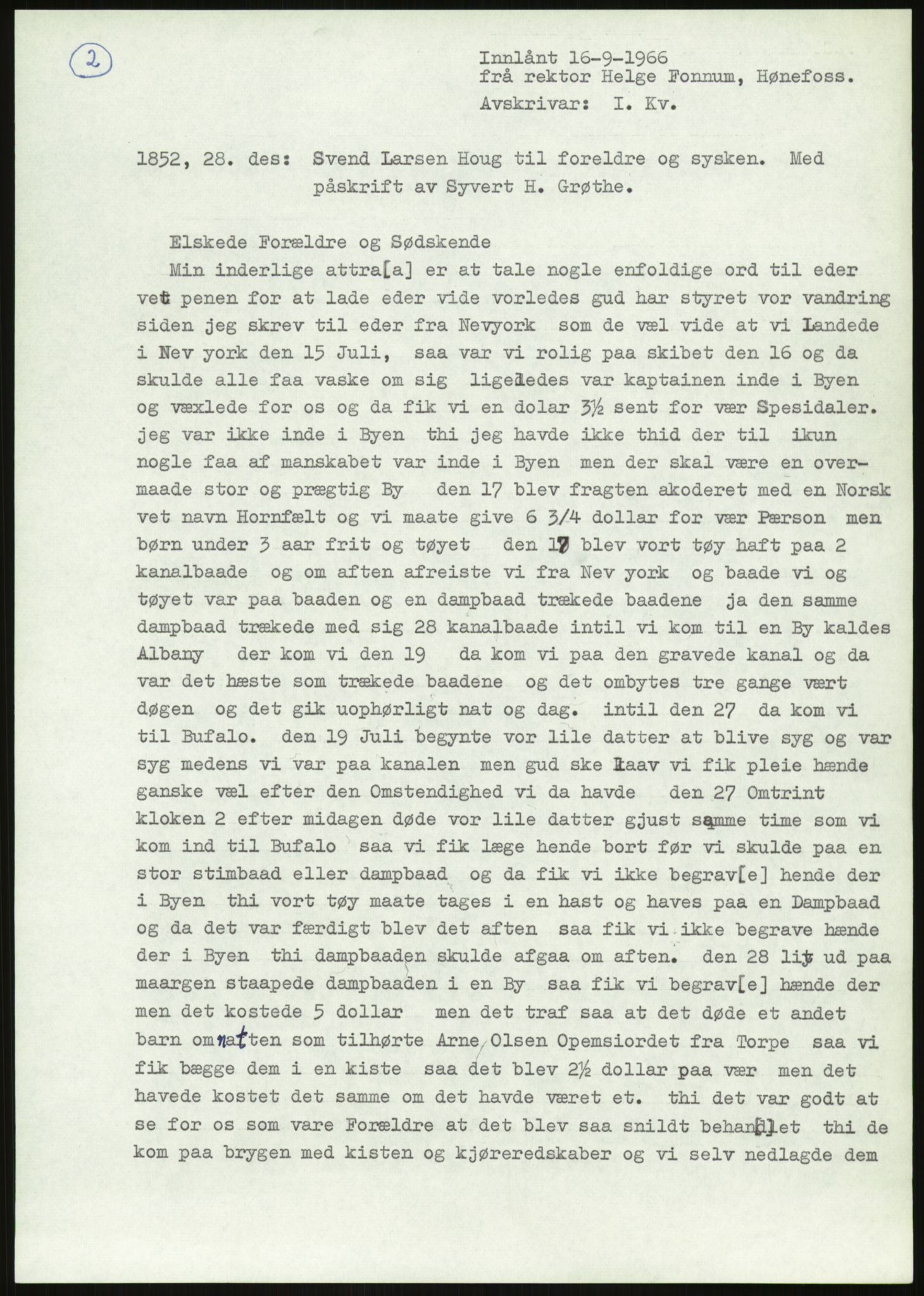 Samlinger til kildeutgivelse, Amerikabrevene, AV/RA-EA-4057/F/L0019: Innlån fra Buskerud: Fonnem - Kristoffersen, 1838-1914, p. 15