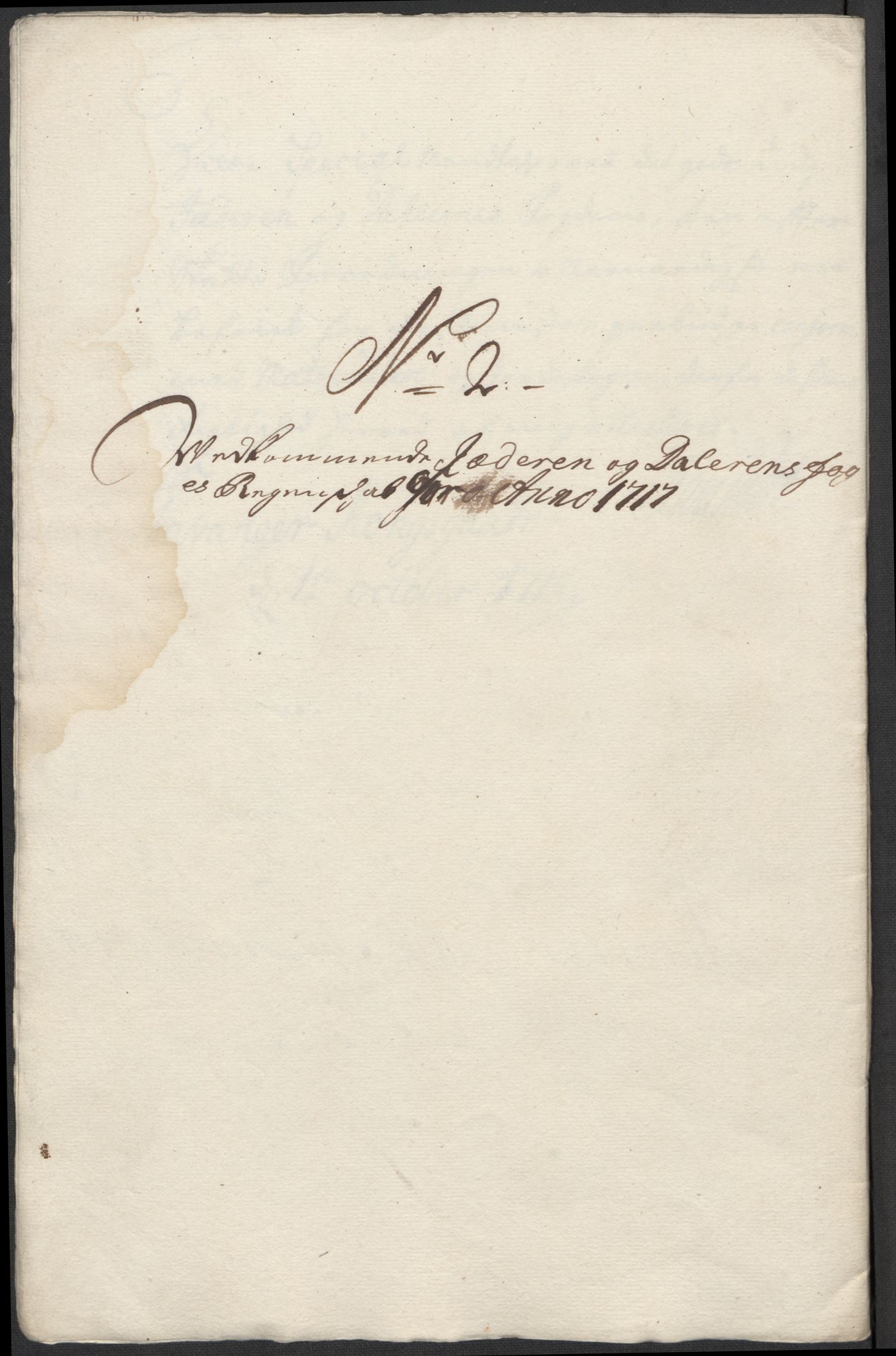 Rentekammeret inntil 1814, Reviderte regnskaper, Fogderegnskap, AV/RA-EA-4092/R46/L2742: Fogderegnskap Jæren og Dalane, 1717, p. 28