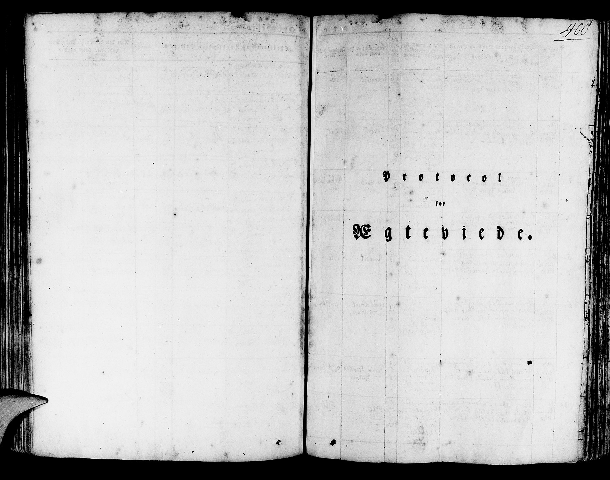 Korskirken sokneprestembete, SAB/A-76101/H/Haa/L0014: Parish register (official) no. A 14, 1823-1835, p. 400