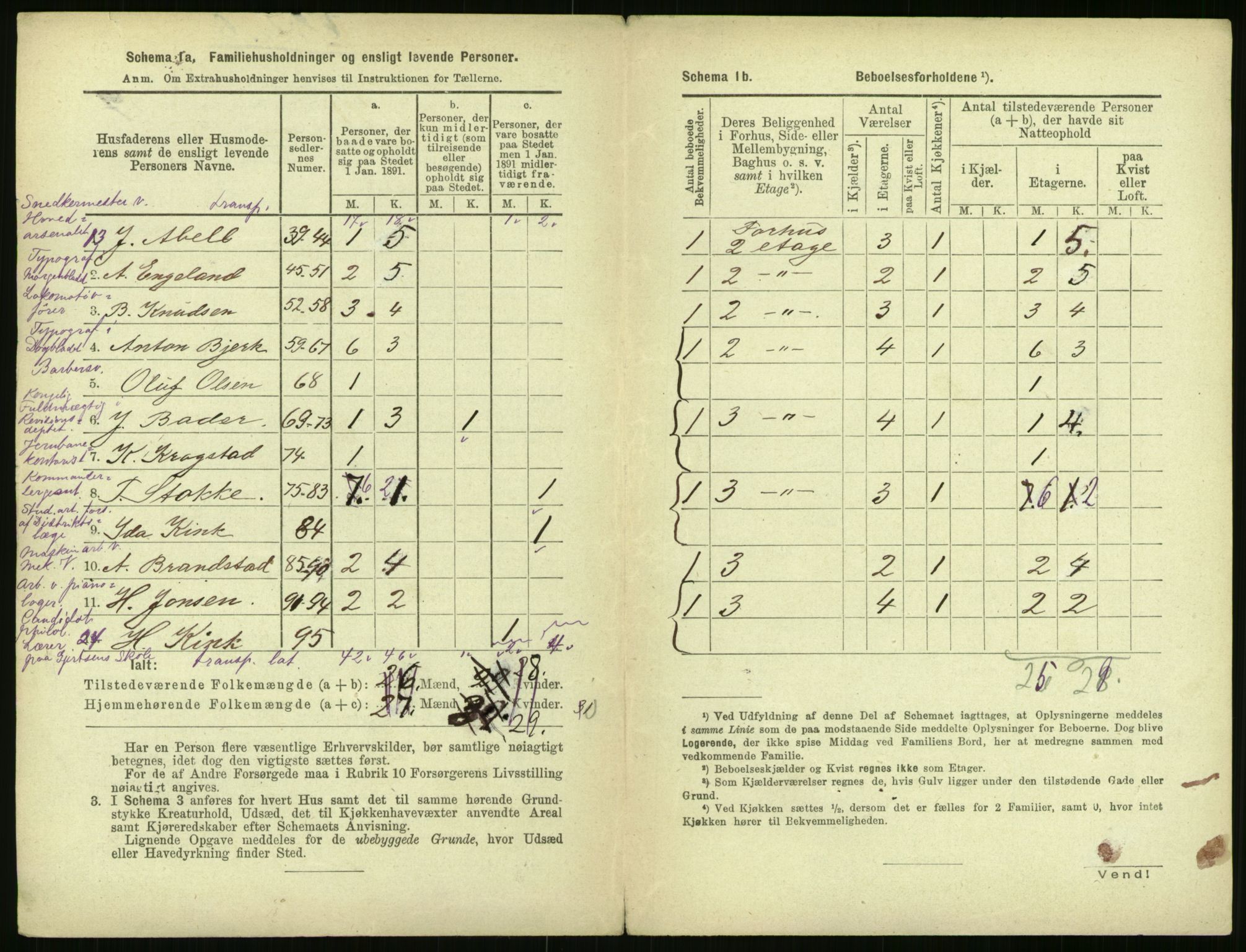 RA, 1891 census for 0301 Kristiania, 1891, p. 23730