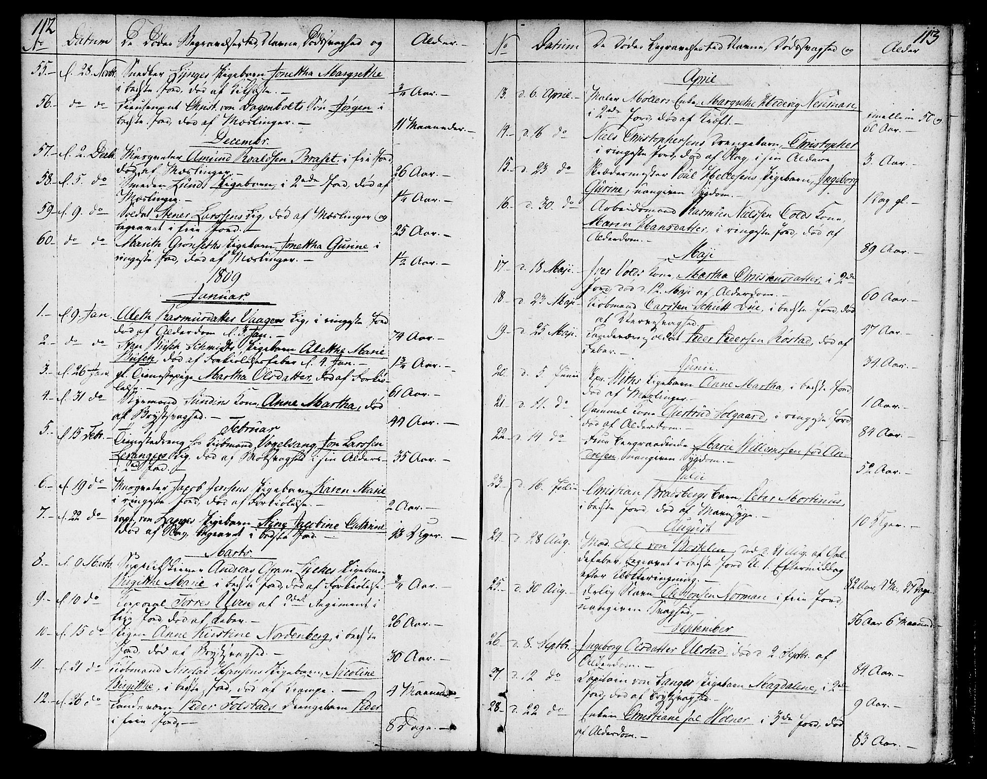 Ministerialprotokoller, klokkerbøker og fødselsregistre - Sør-Trøndelag, SAT/A-1456/602/L0106: Parish register (official) no. 602A04, 1774-1814, p. 112-113