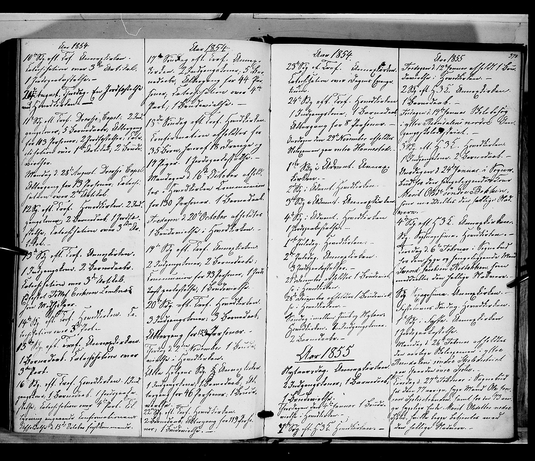Rendalen prestekontor, SAH/PREST-054/H/Ha/Haa/L0005: Parish register (official) no. 5, 1853-1866, p. 378