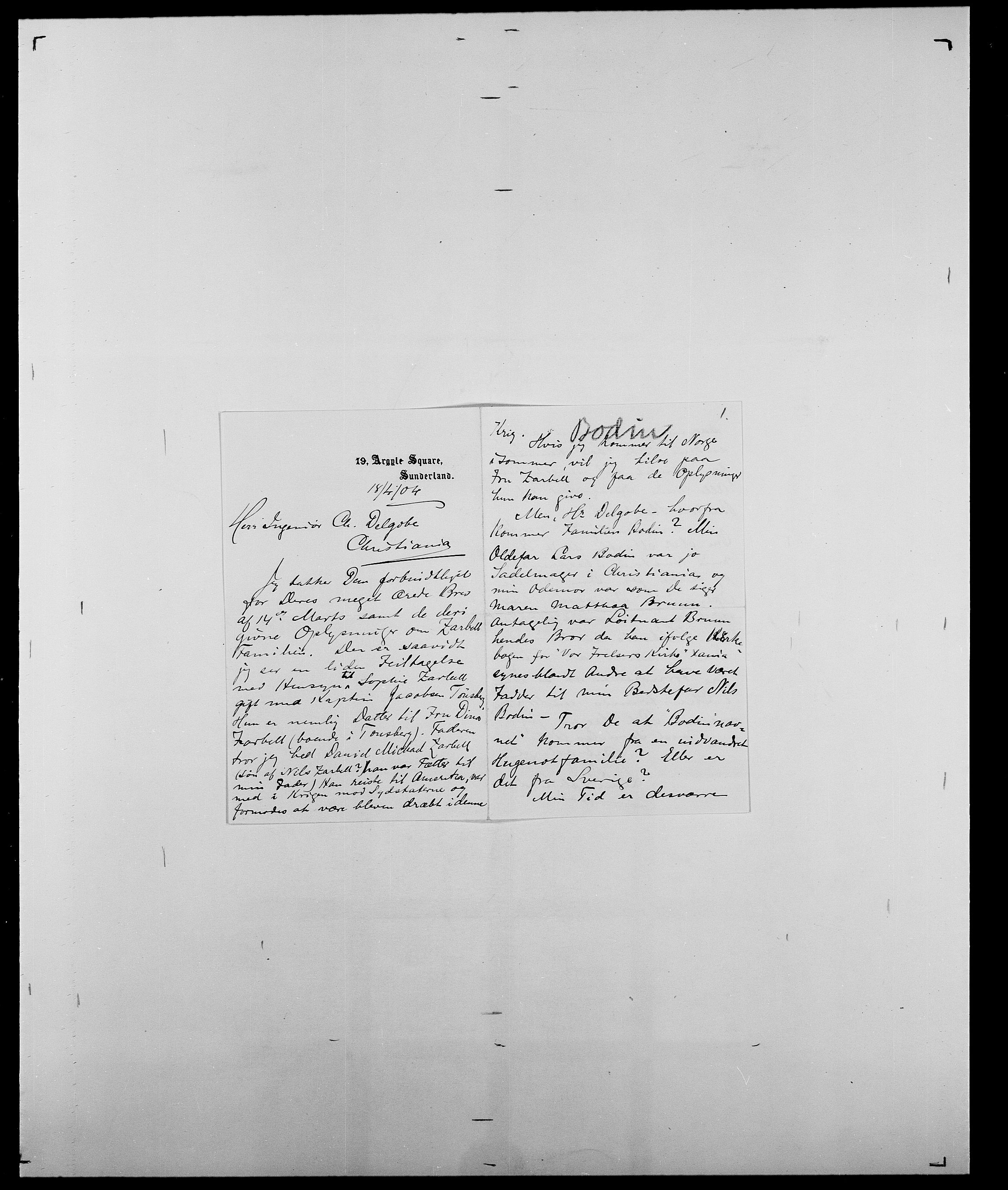 Delgobe, Charles Antoine - samling, SAO/PAO-0038/D/Da/L0005: Boalth - Brahm, p. 16