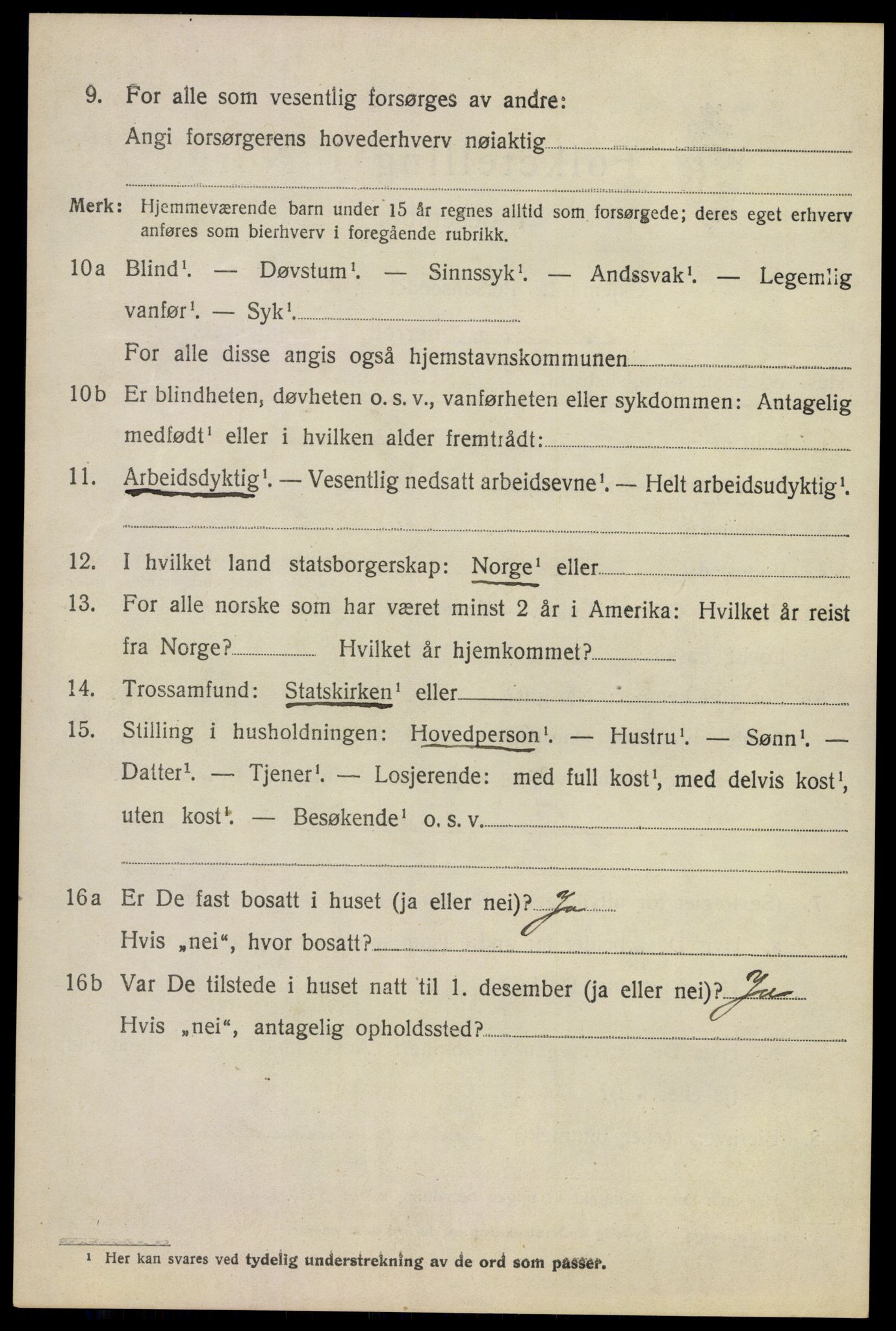 SAKO, 1920 census for Modum, 1920, p. 4220