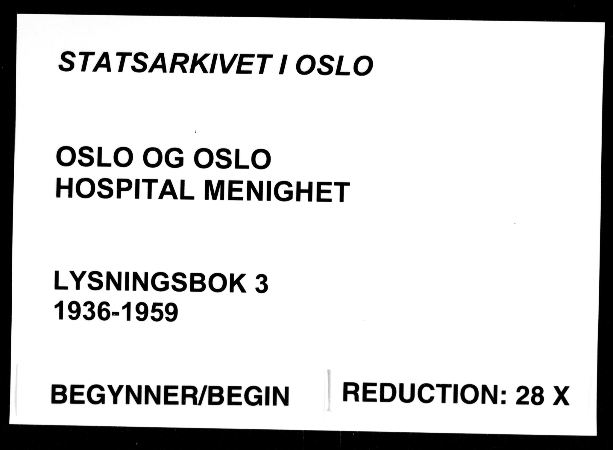 Gamlebyen prestekontor Kirkebøker, SAO/A-10884/H/Ha/L0003: Banns register no. 3, 1936-1959