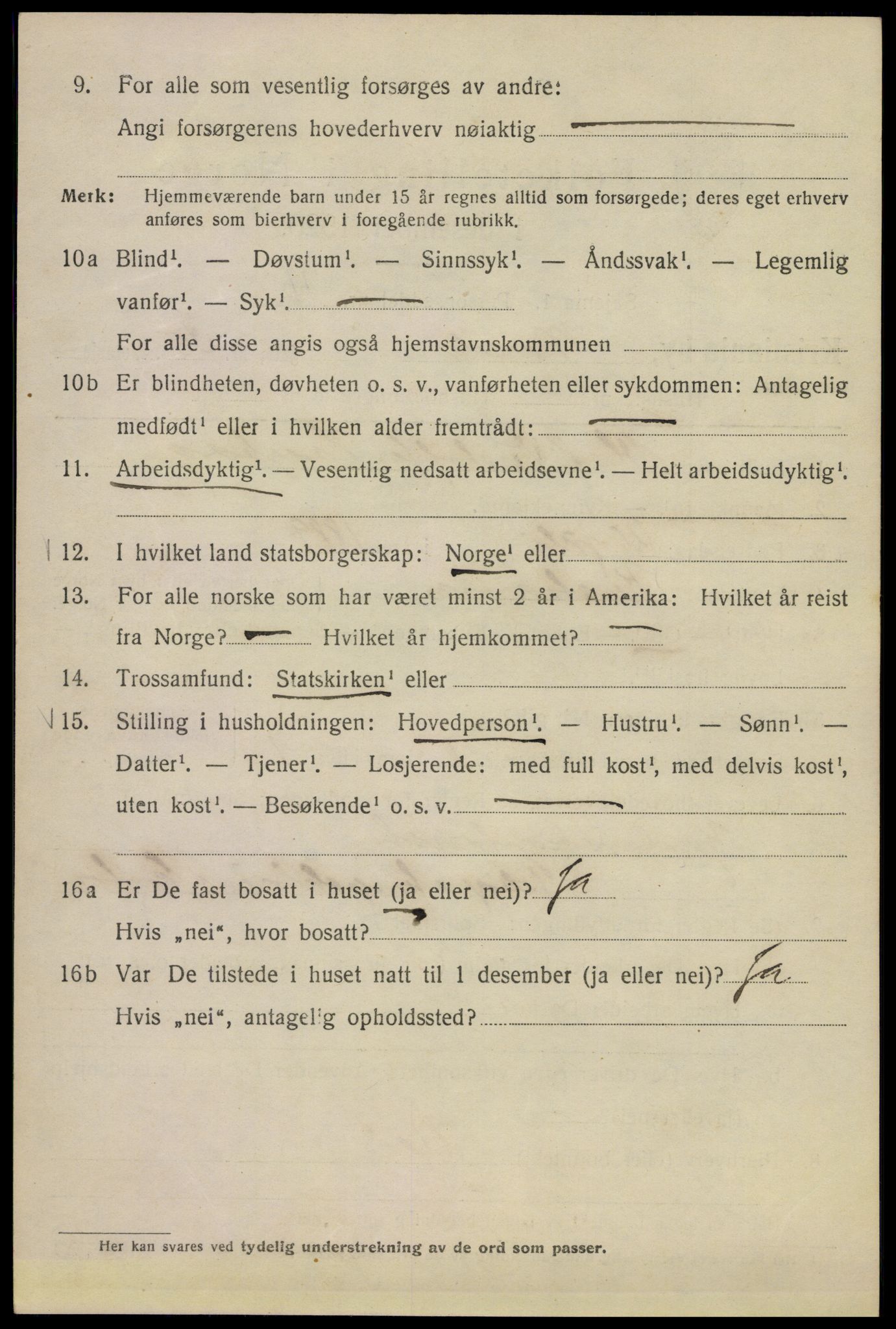 SAO, 1920 census for Kristiania, 1920, p. 392136