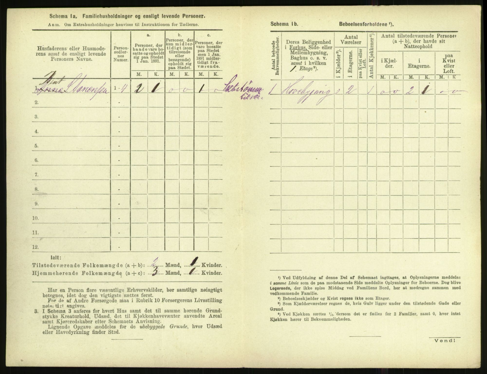 RA, 1891 census for 1002 Mandal, 1891, p. 1158