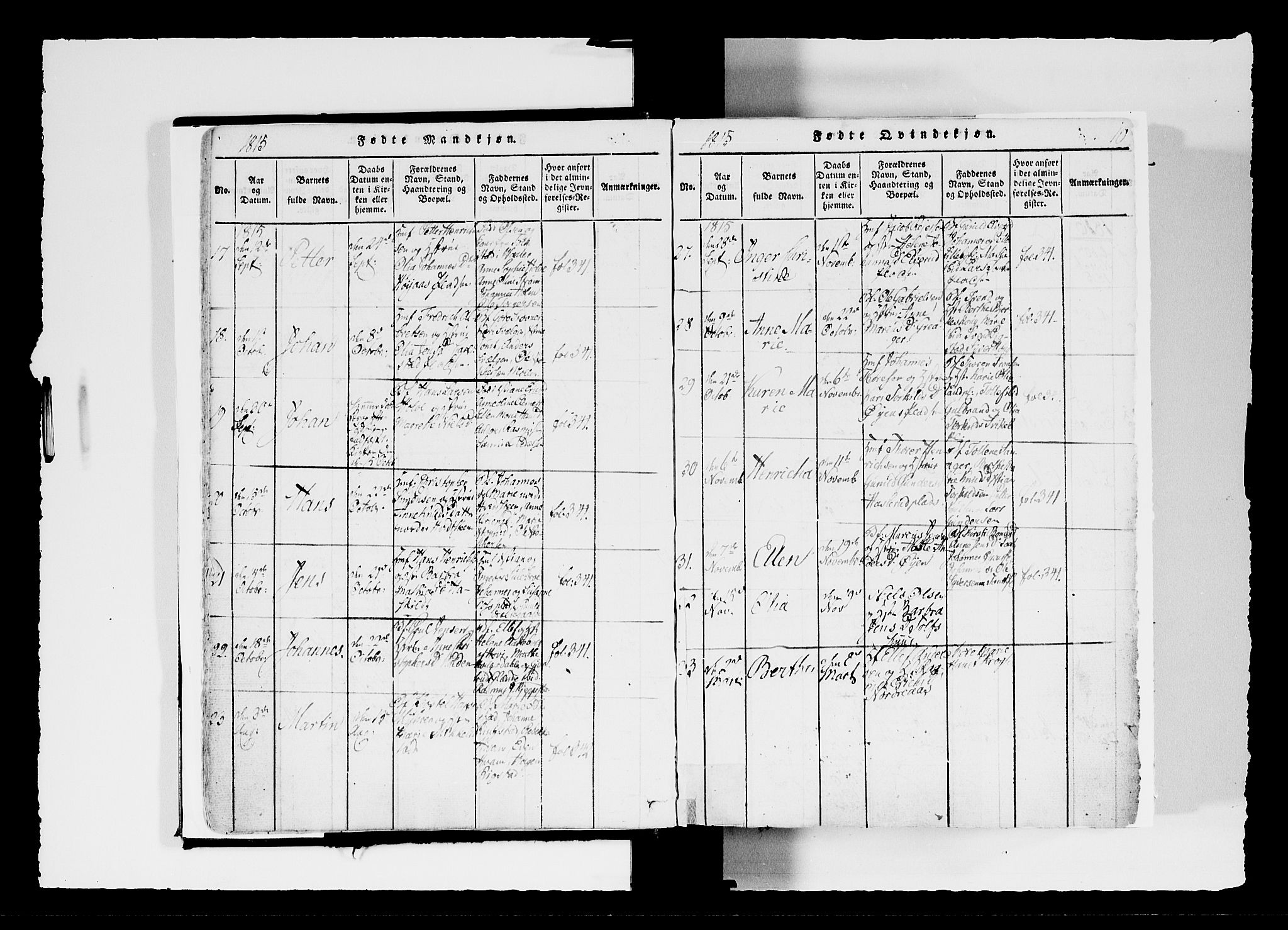 Hobøl prestekontor Kirkebøker, AV/SAO-A-2002/F/Fa/L0002: Parish register (official) no. I 2, 1814-1841, p. 10