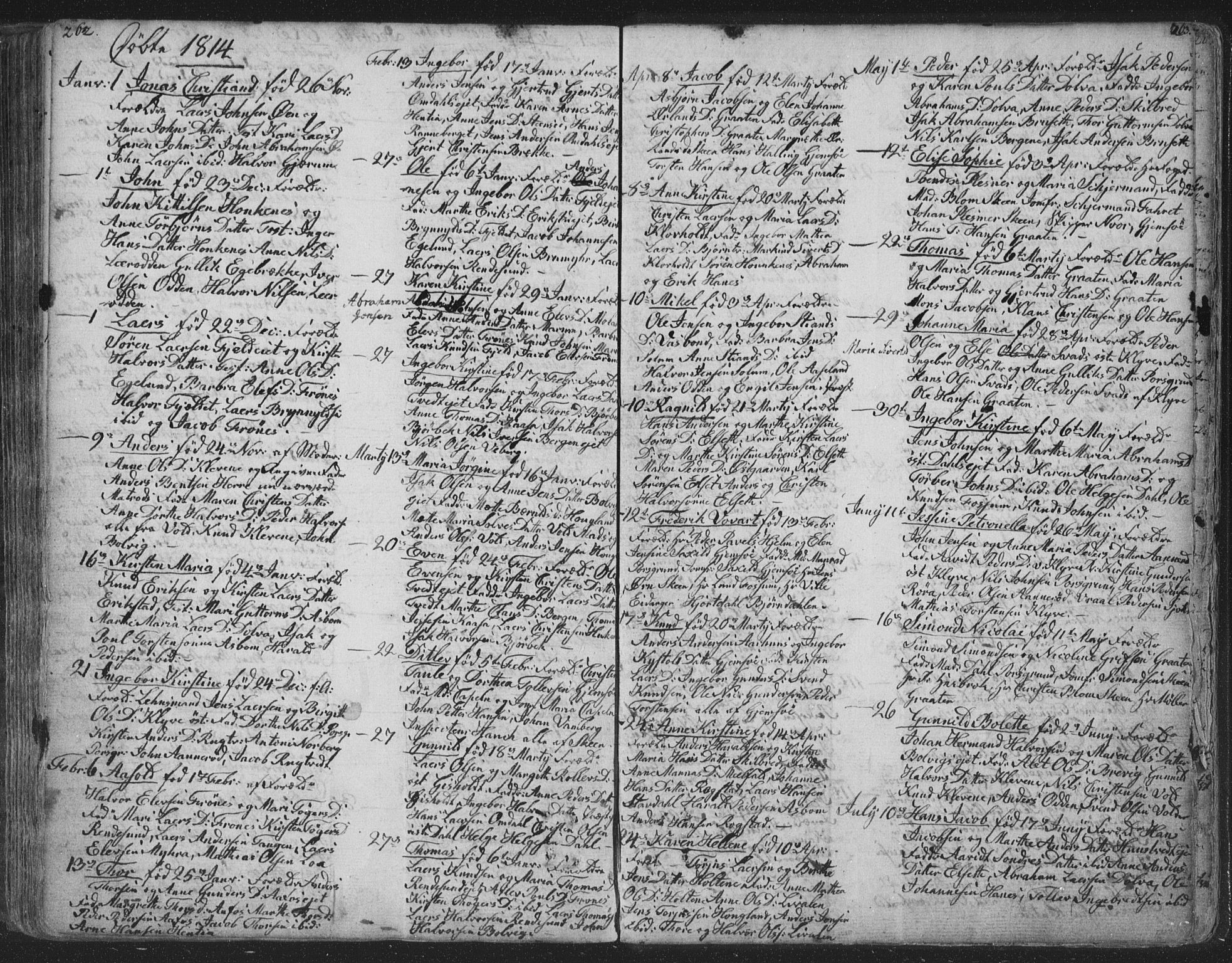 Solum kirkebøker, SAKO/A-306/F/Fa/L0003: Parish register (official) no. I 3, 1761-1814, p. 262-263