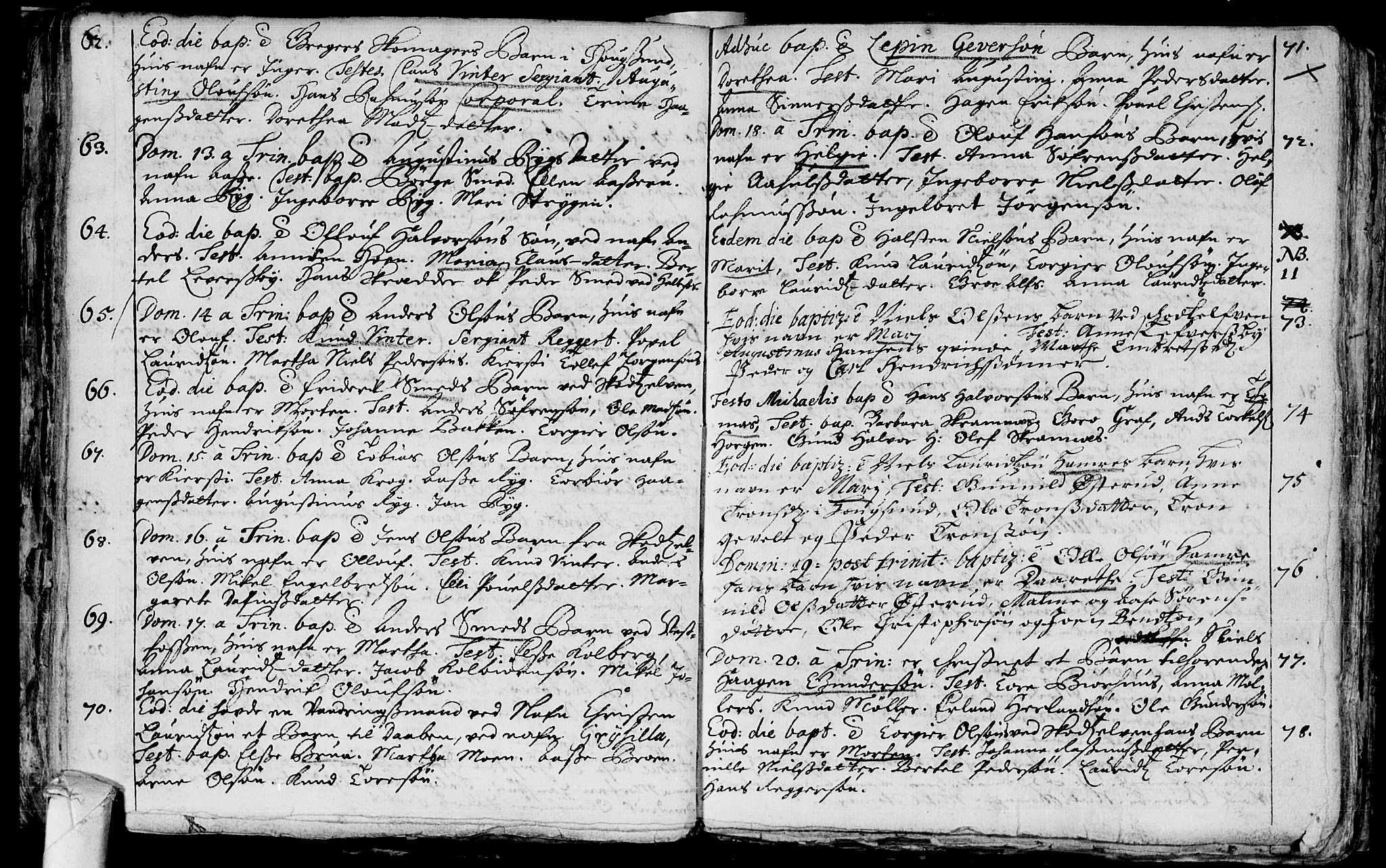 Eiker kirkebøker, AV/SAKO-A-4/F/Fa/L0001: Parish register (official) no. I 1 /1, 1683-1704