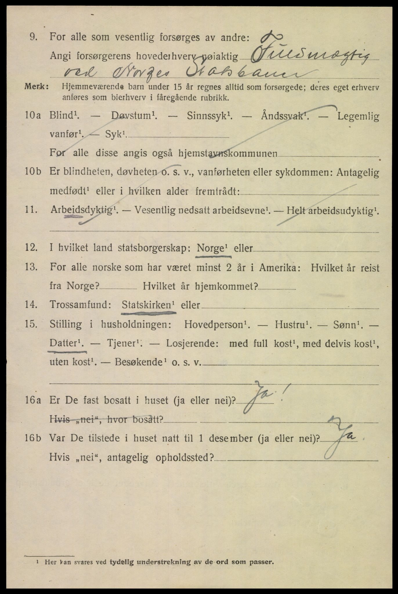 SAK, 1920 census for Kristiansand, 1920, p. 42804