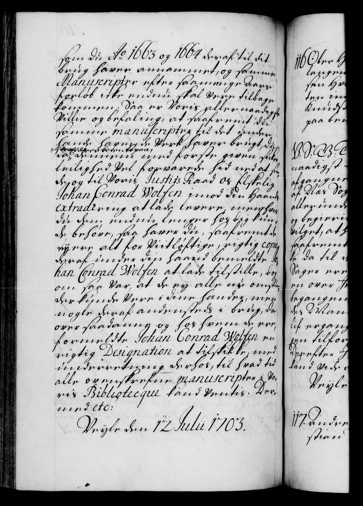 Danske Kanselli 1572-1799, AV/RA-EA-3023/F/Fc/Fca/Fcab/L0016: Norske tegnelser, 1699-1703, p. 510b