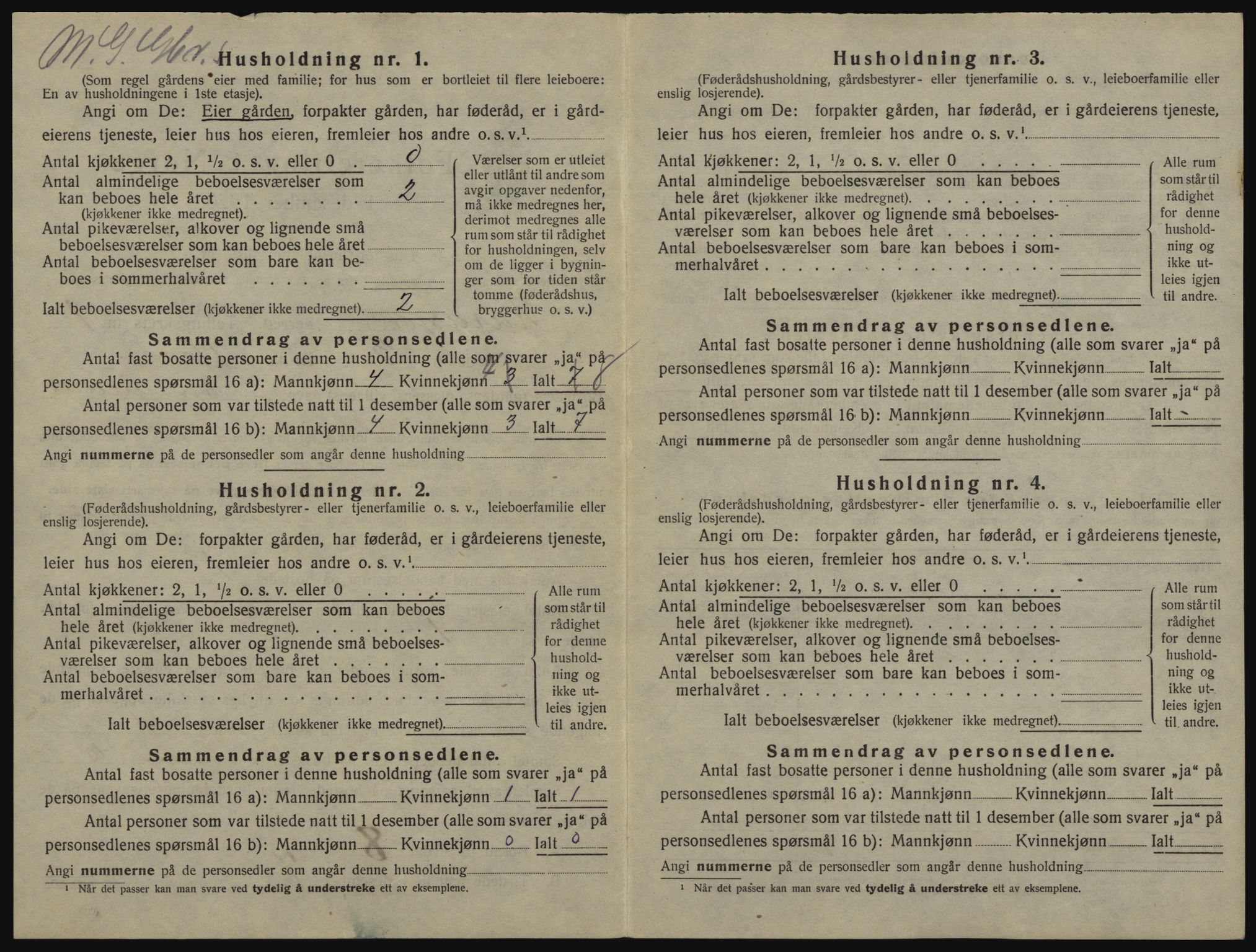 SATØ, 1920 census for Karasjok, 1920, p. 31