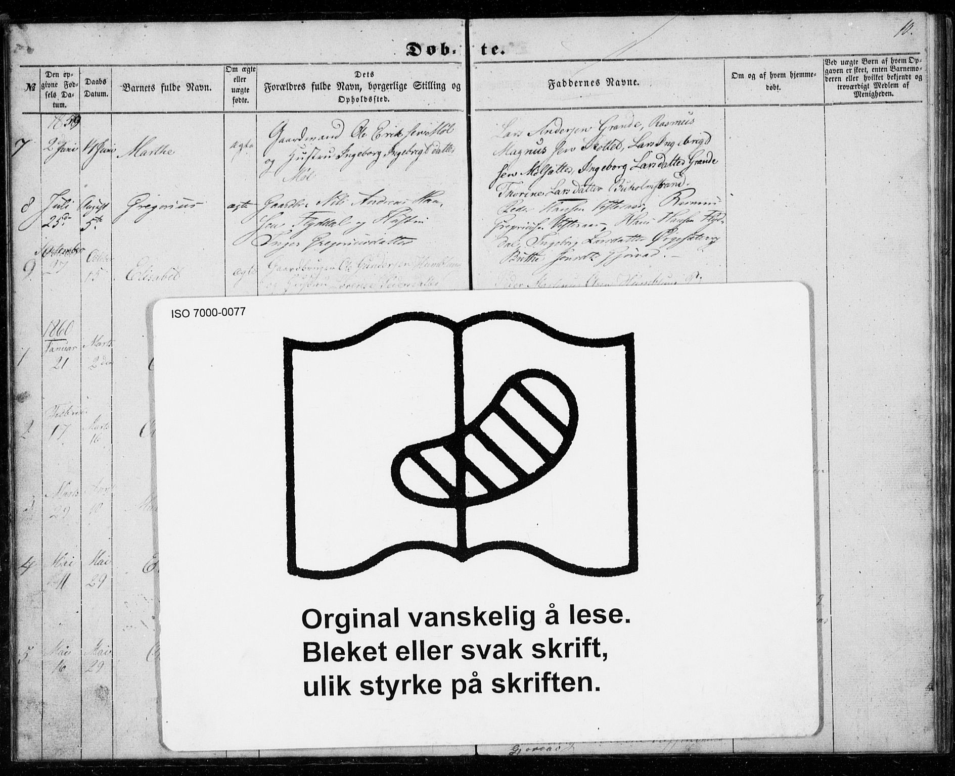 Ministerialprotokoller, klokkerbøker og fødselsregistre - Møre og Romsdal, AV/SAT-A-1454/518/L0234: Parish register (copy) no. 518C01, 1854-1884, p. 10