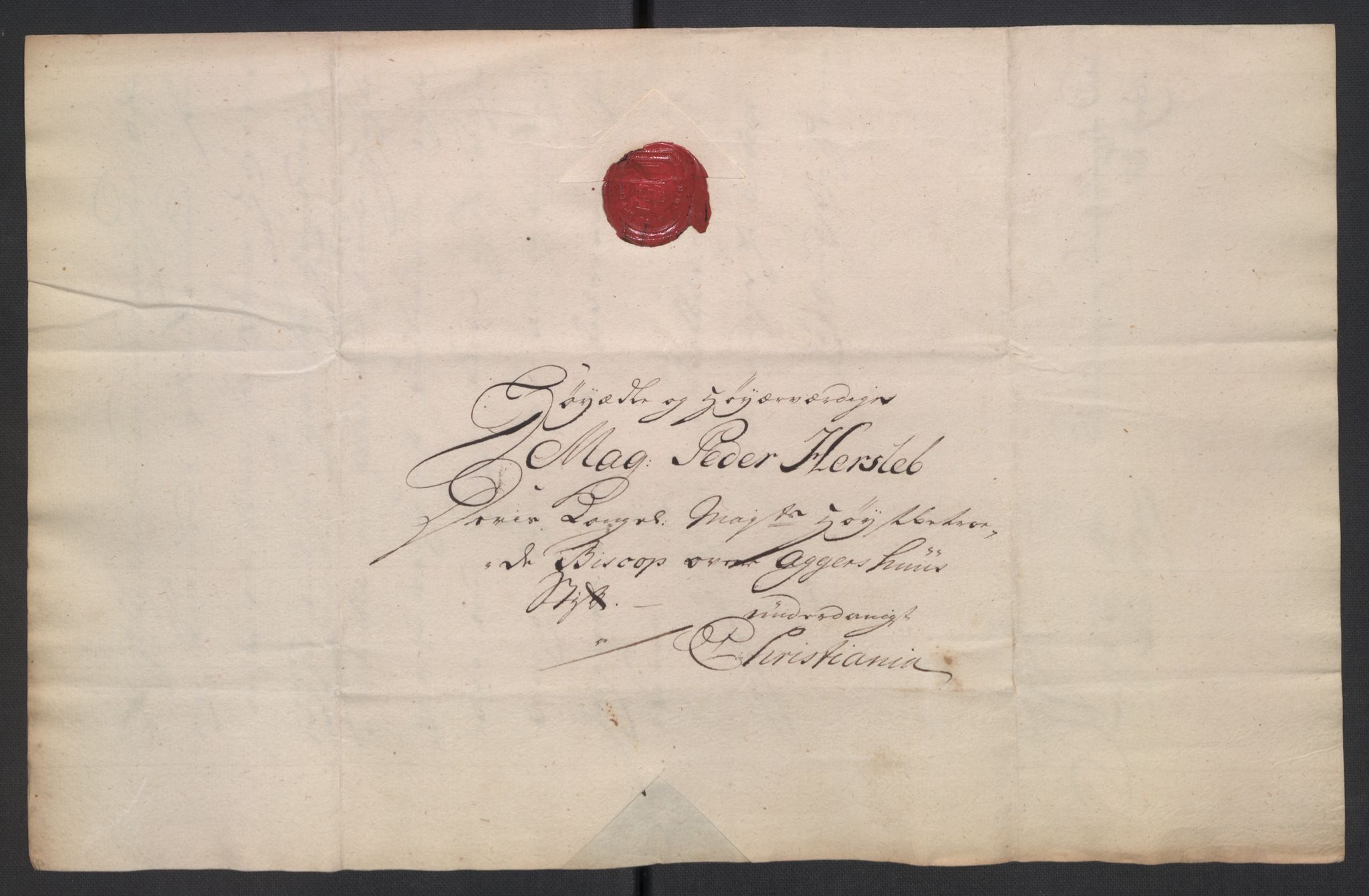 Oslo stiftsdireksjon, AV/SAO-A-11085/K/Kb/L0003/0004: Oslo Hospital / Auksjoner over Hospitalets eiendommer: Korrespondanse, 1735-1736, p. 13