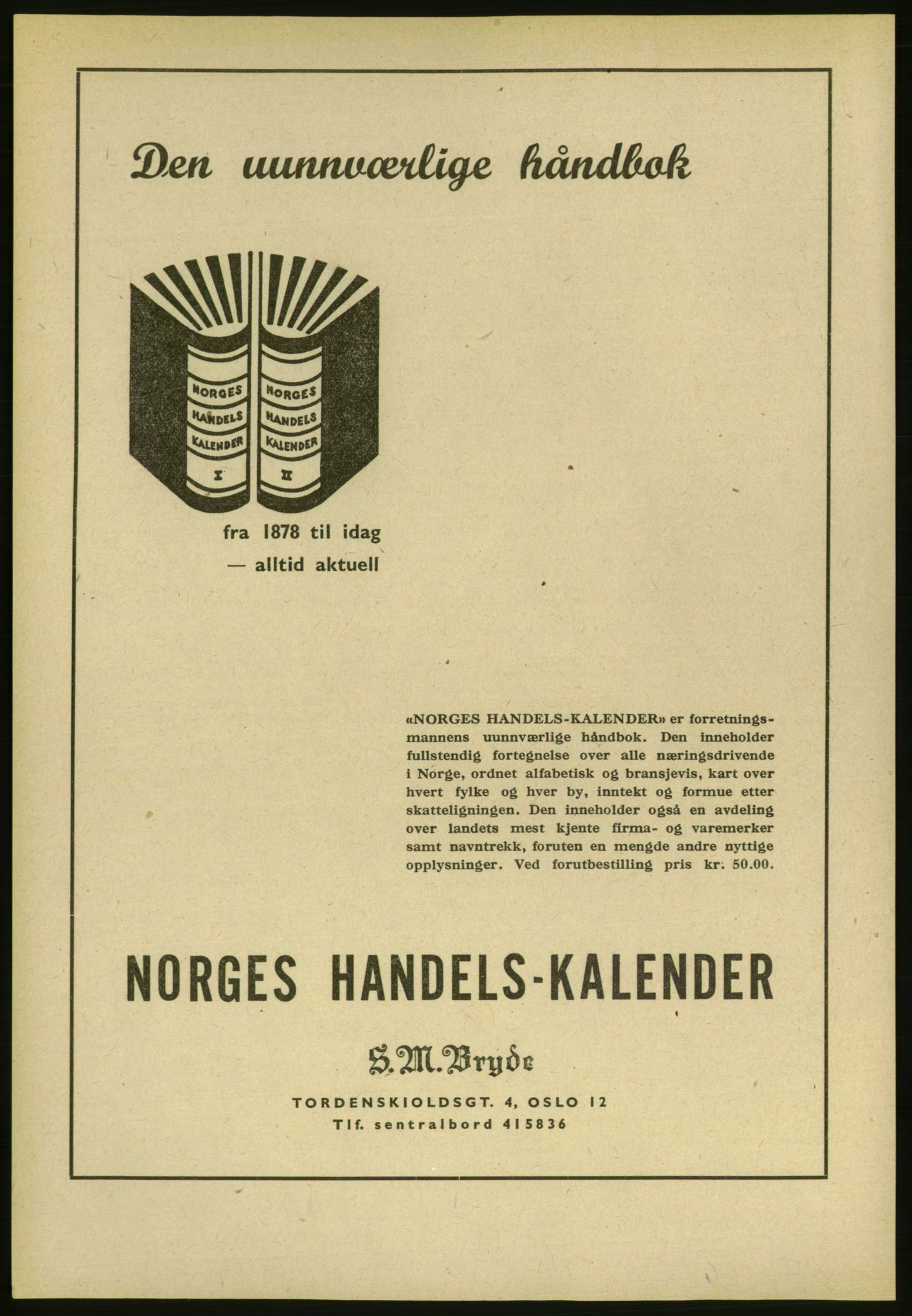 Kristiania/Oslo adressebok, PUBL/-, 1951