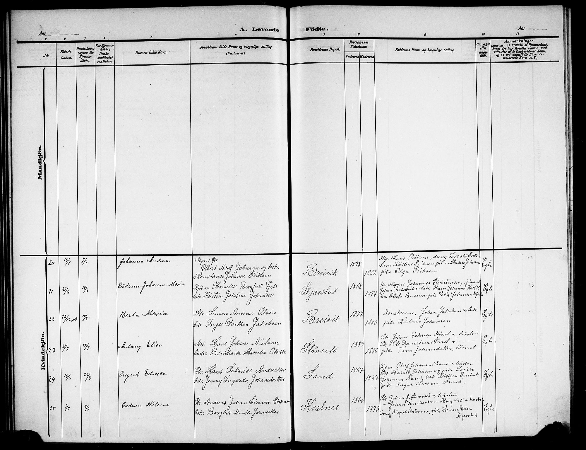 Ministerialprotokoller, klokkerbøker og fødselsregistre - Nordland, AV/SAT-A-1459/852/L0756: Parish register (copy) no. 852C07, 1902-1916