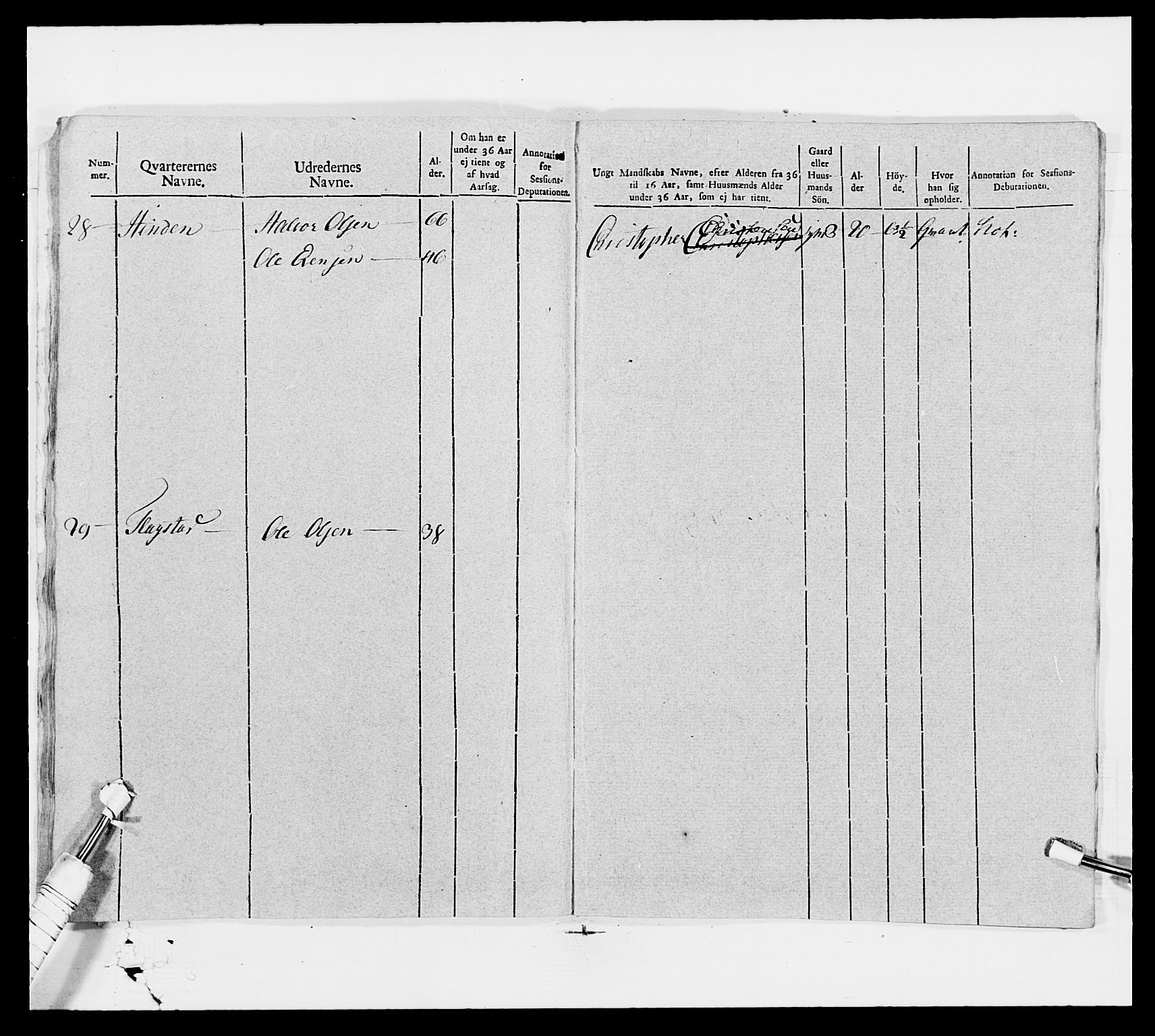 Generalitets- og kommissariatskollegiet, Det kongelige norske kommissariatskollegium, AV/RA-EA-5420/E/Eh/L0006: Akershusiske dragonregiment, 1796-1800, p. 261