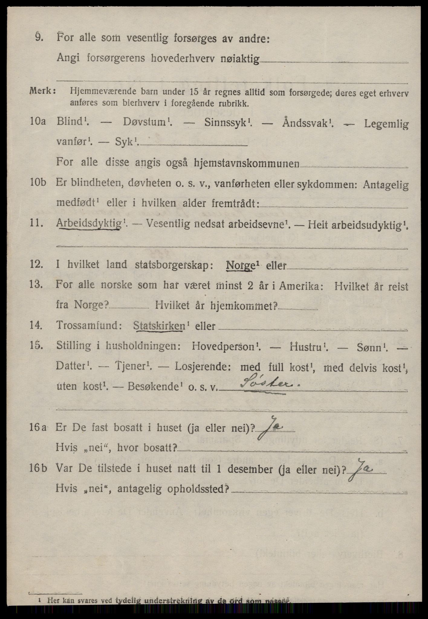 SAT, 1920 census for Skodje, 1920, p. 1408