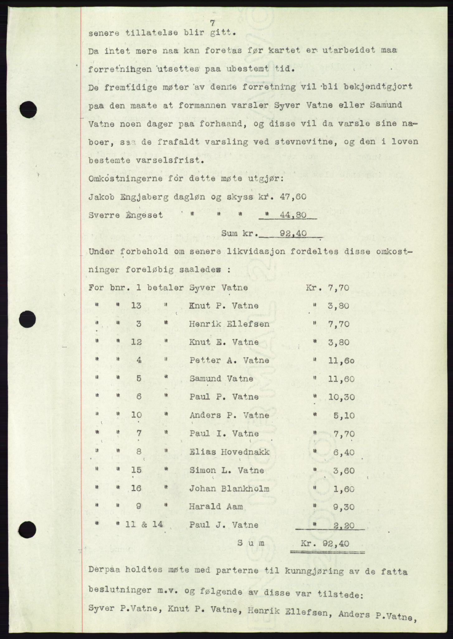 Søre Sunnmøre sorenskriveri, AV/SAT-A-4122/1/2/2C/L0086: Mortgage book no. 12A, 1949-1950, Diary no: : 2236/1949