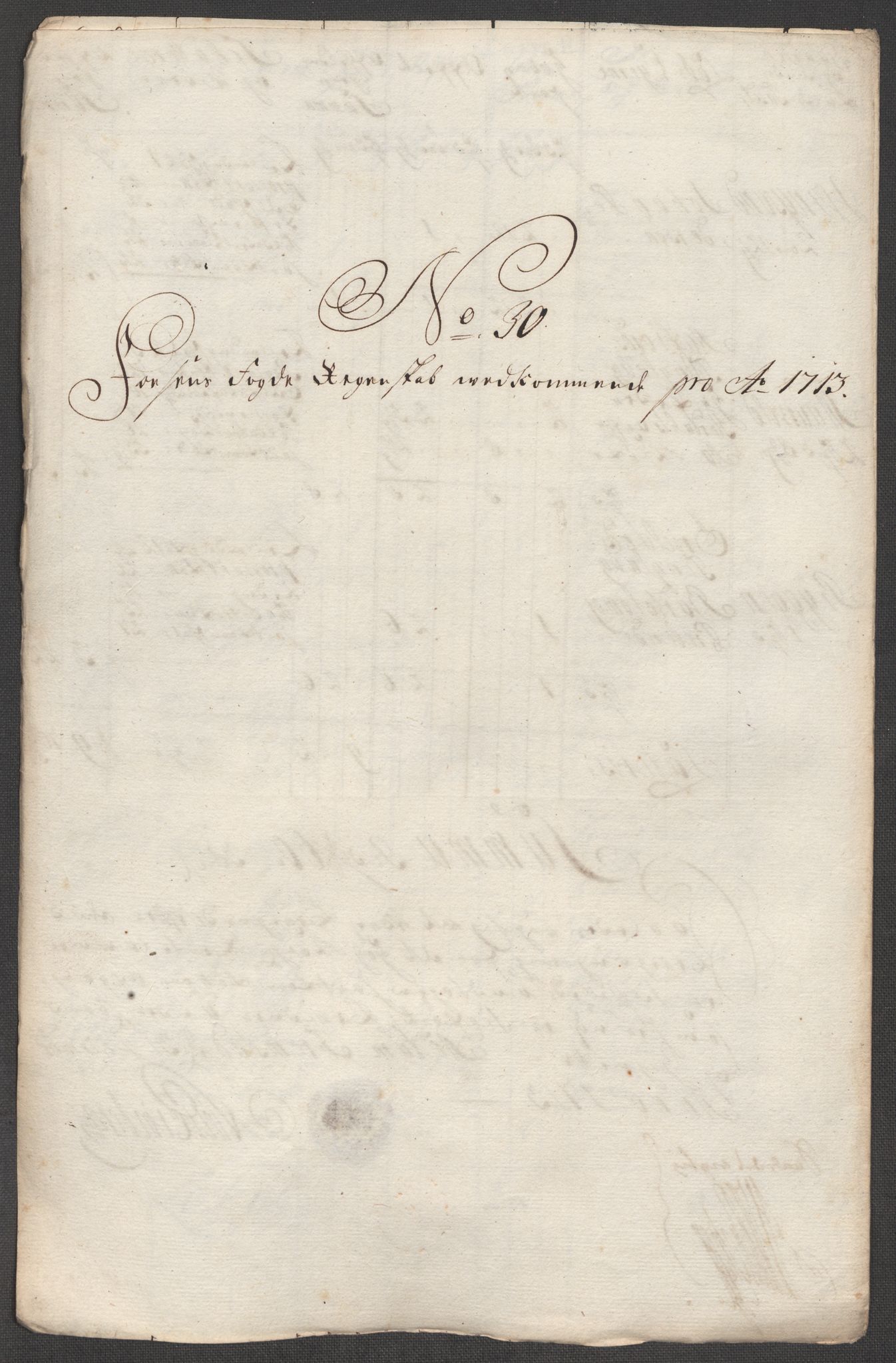 Rentekammeret inntil 1814, Reviderte regnskaper, Fogderegnskap, AV/RA-EA-4092/R57/L3861: Fogderegnskap Fosen, 1712-1713, p. 475