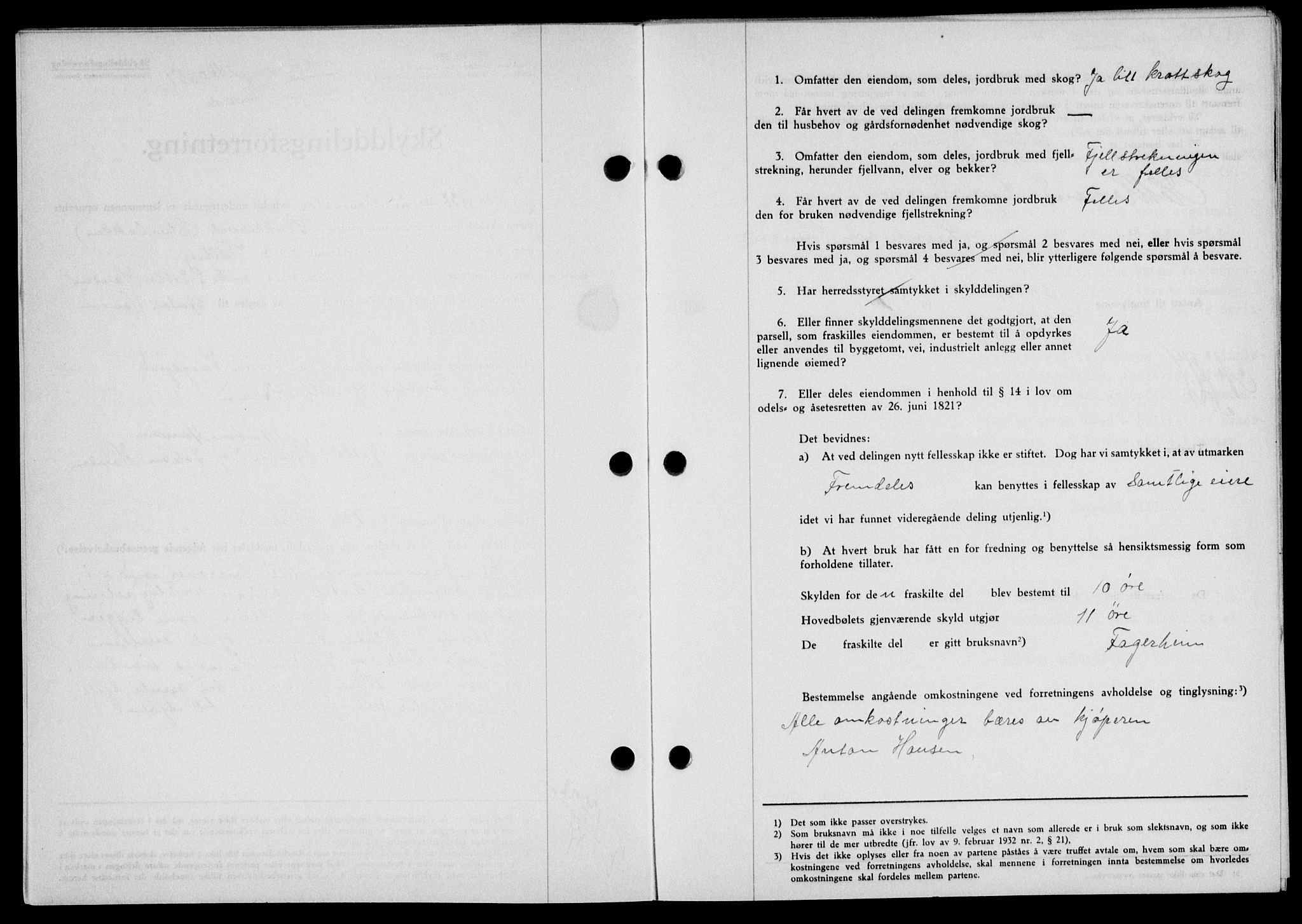 Lofoten sorenskriveri, SAT/A-0017/1/2/2C/L0003a: Mortgage book no. 3a, 1937-1938, Diary no: : 2460/1937