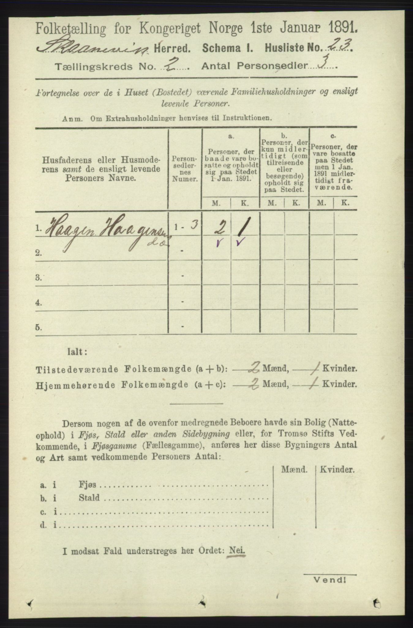 RA, 1891 census for 1212 Skånevik, 1891, p. 315