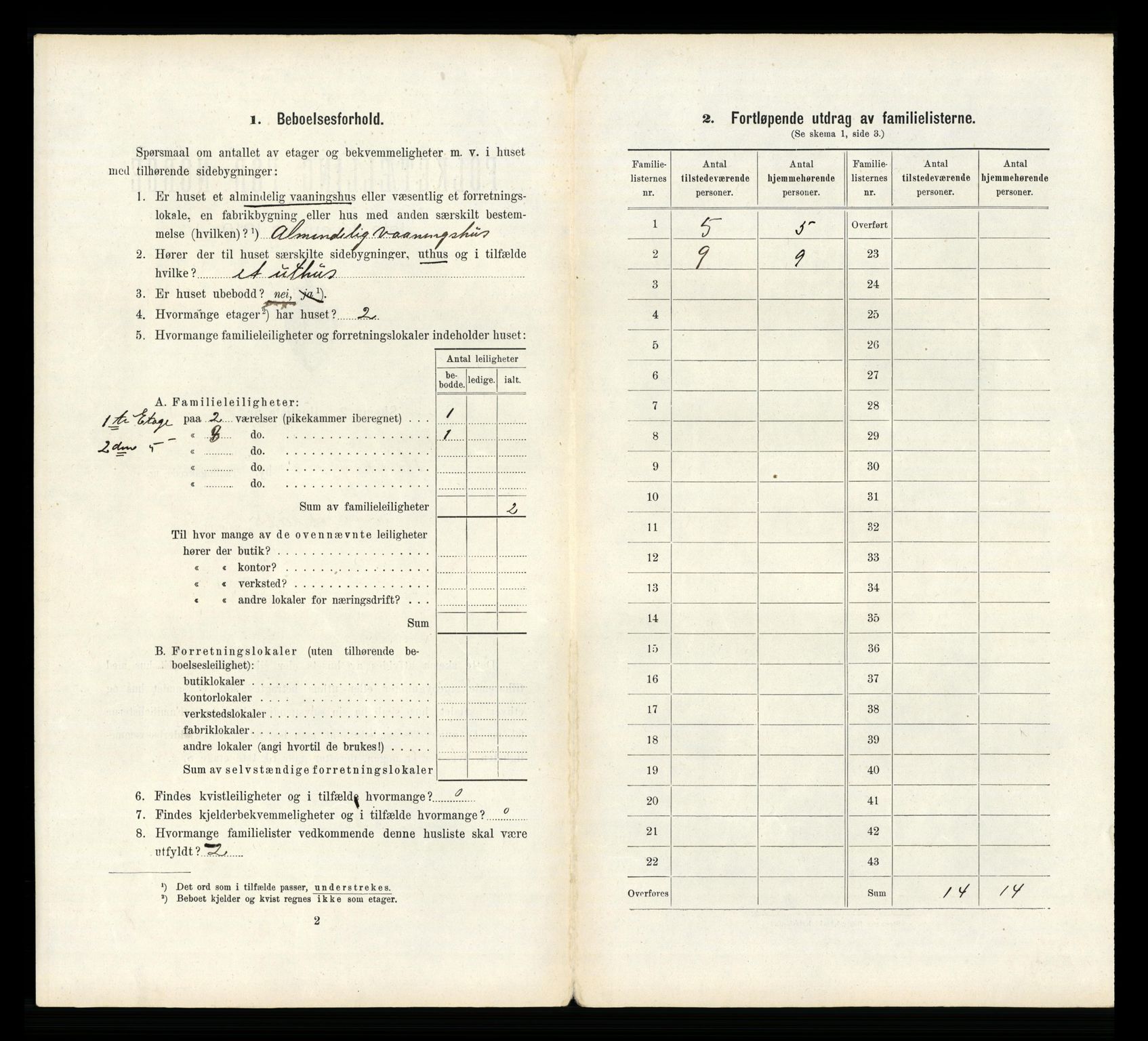 RA, 1910 census for Flekkefjord, 1910, p. 317