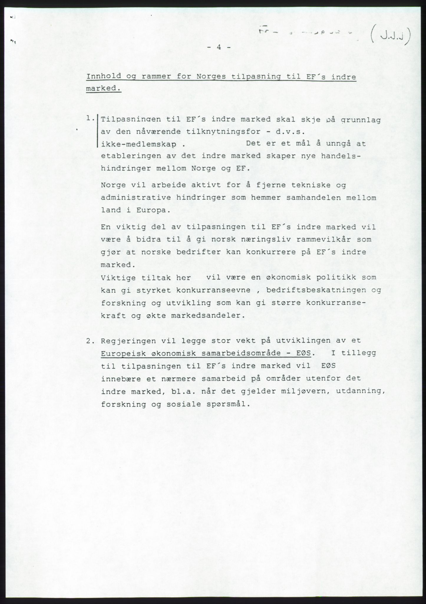 Forhandlingsmøtene 1989 mellom Høyre, KrF og Senterpartiet om dannelse av regjering, AV/RA-PA-0697/A/L0001: Forhandlingsprotokoll med vedlegg, 1989, p. 108