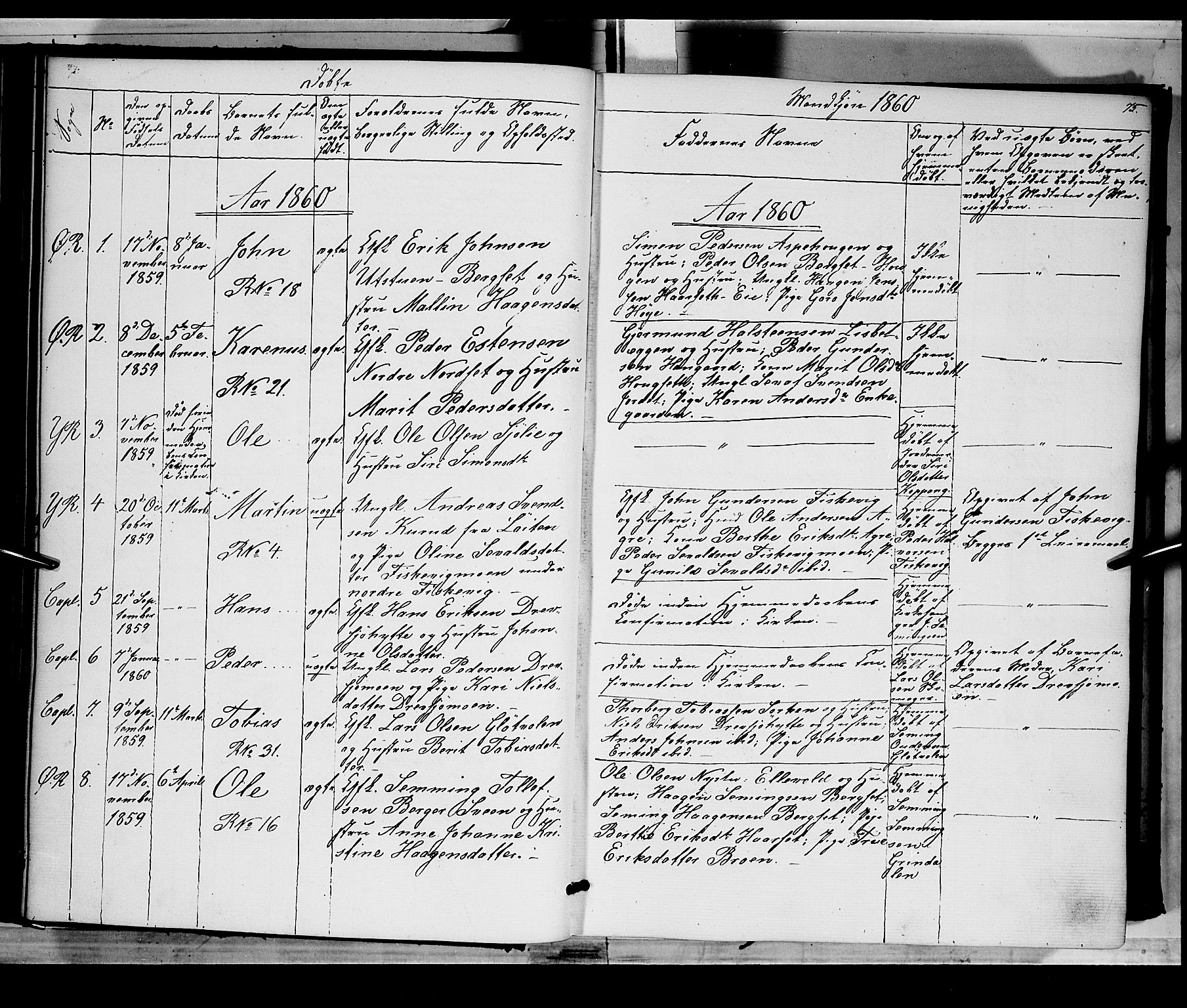 Rendalen prestekontor, SAH/PREST-054/H/Ha/Haa/L0005: Parish register (official) no. 5, 1853-1866, p. 75