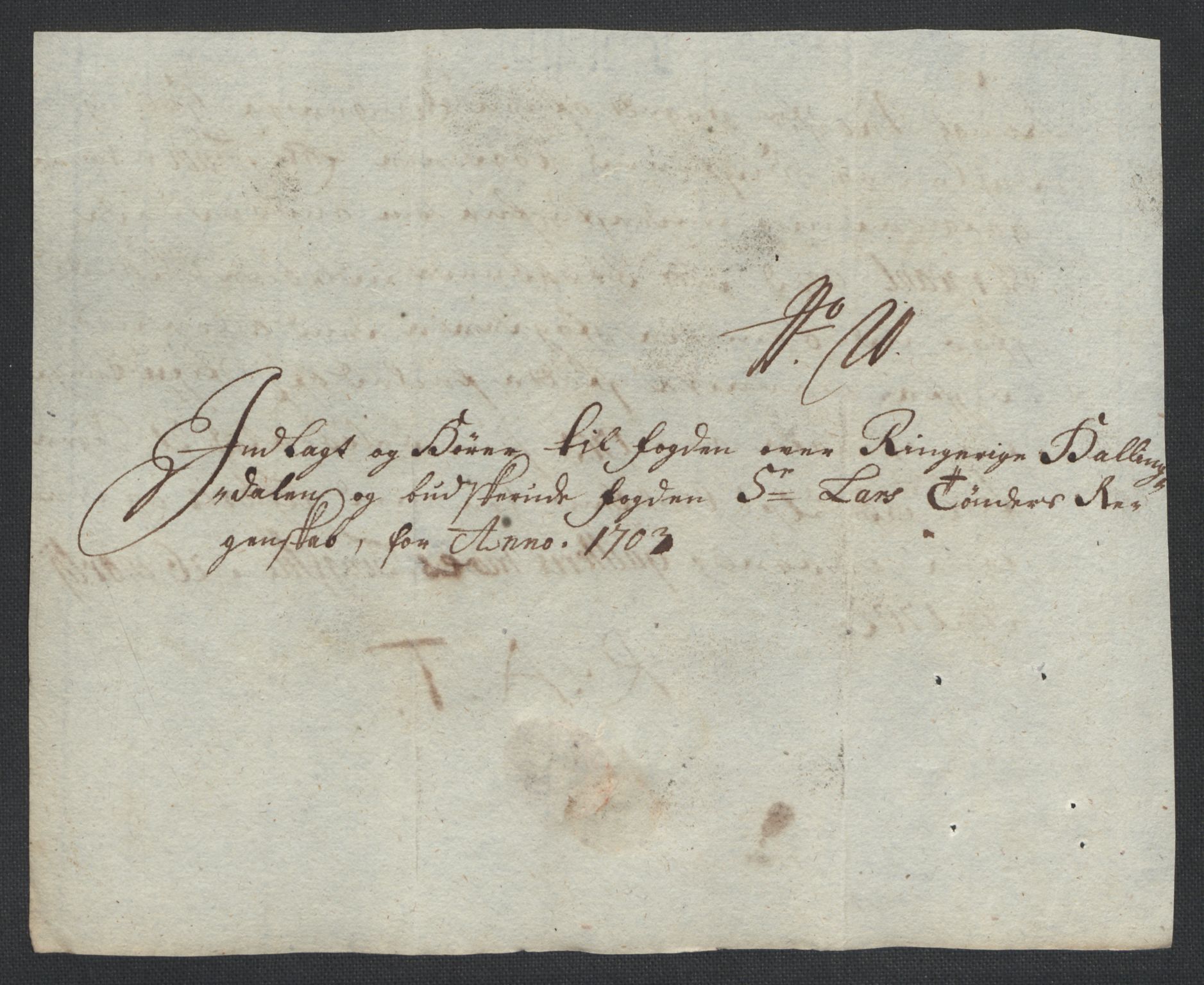 Rentekammeret inntil 1814, Reviderte regnskaper, Fogderegnskap, AV/RA-EA-4092/R22/L1461: Fogderegnskap Ringerike, Hallingdal og Buskerud, 1703, p. 239