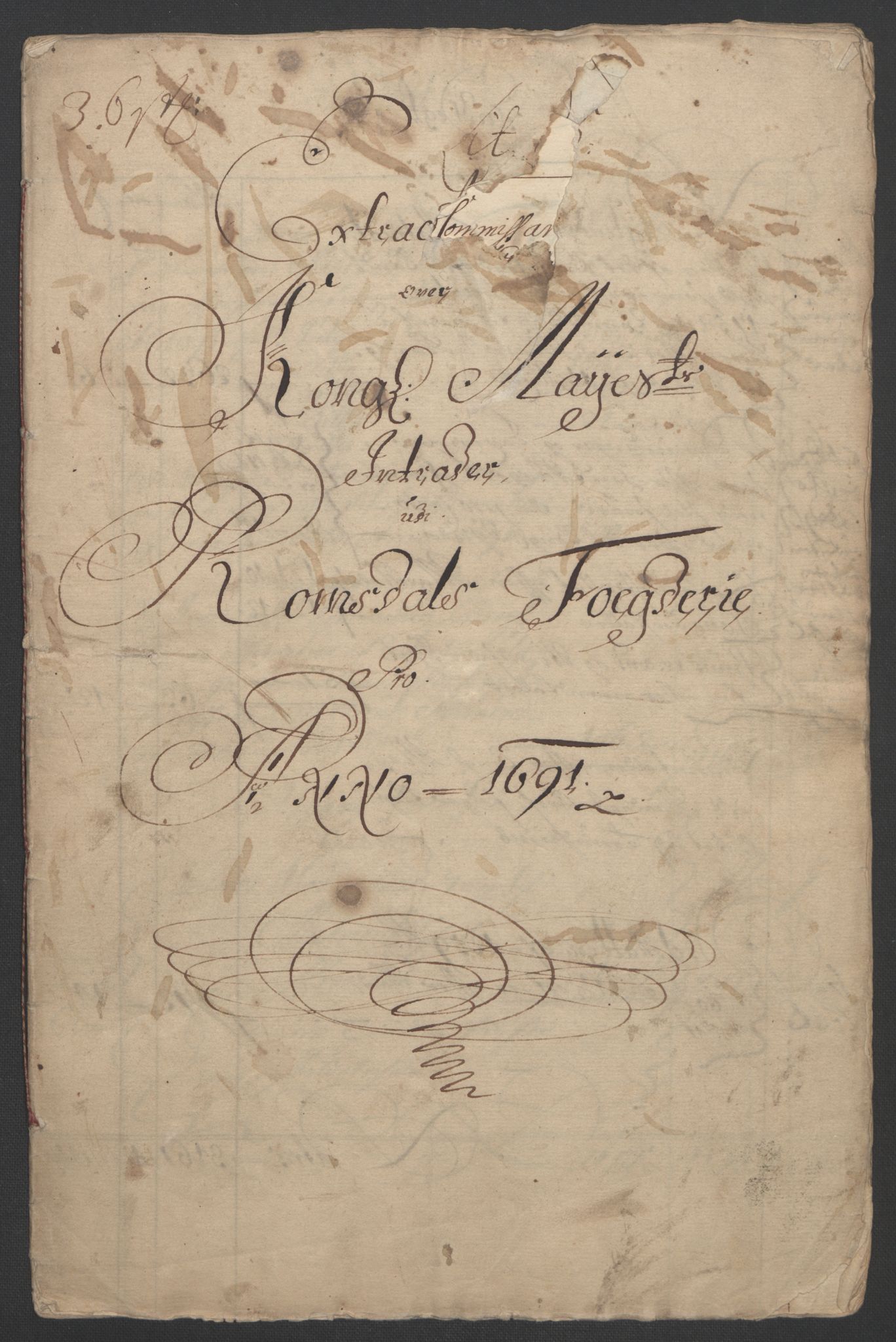Rentekammeret inntil 1814, Reviderte regnskaper, Fogderegnskap, RA/EA-4092/R55/L3649: Fogderegnskap Romsdal, 1690-1691, p. 192