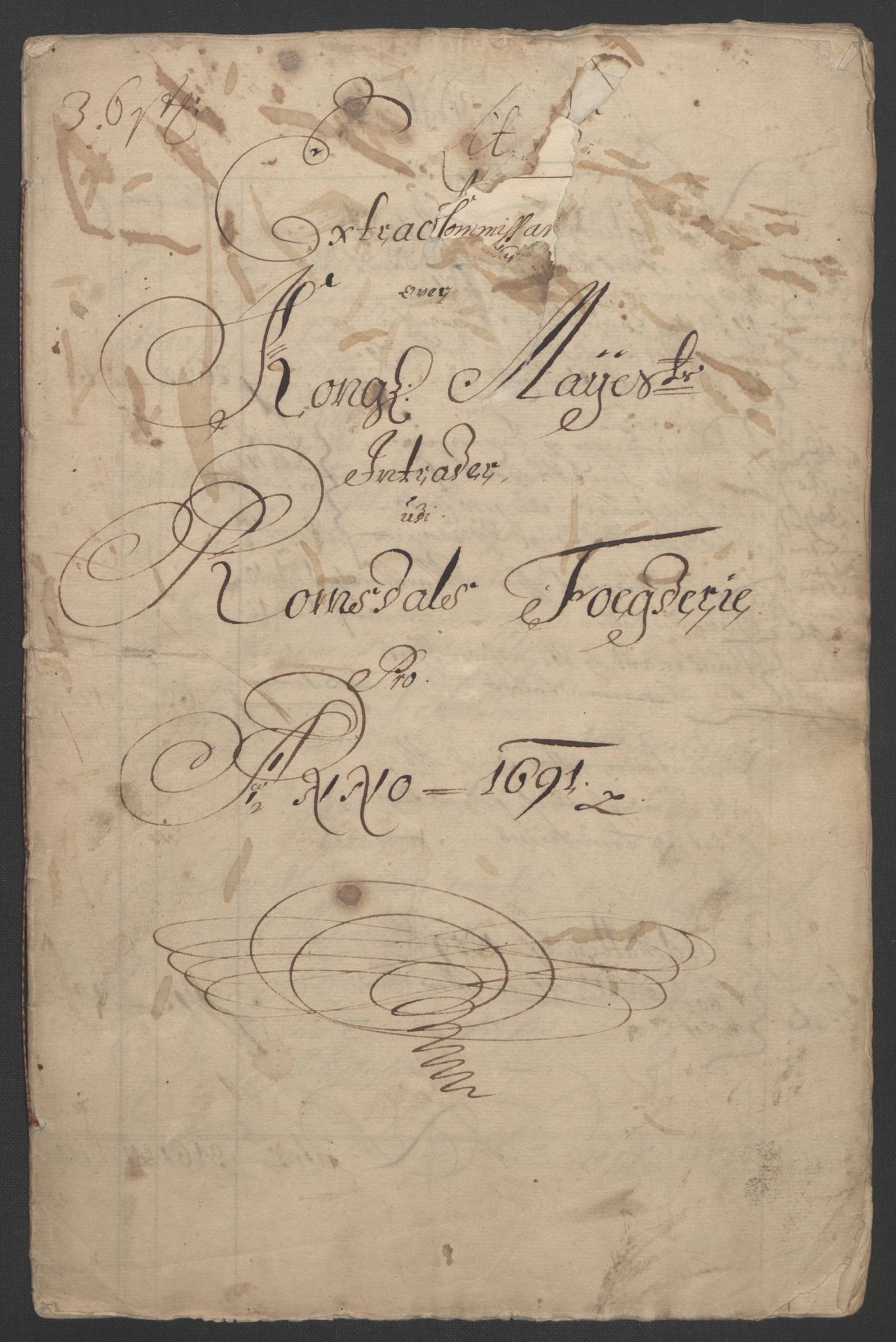 Rentekammeret inntil 1814, Reviderte regnskaper, Fogderegnskap, AV/RA-EA-4092/R55/L3649: Fogderegnskap Romsdal, 1690-1691, p. 192