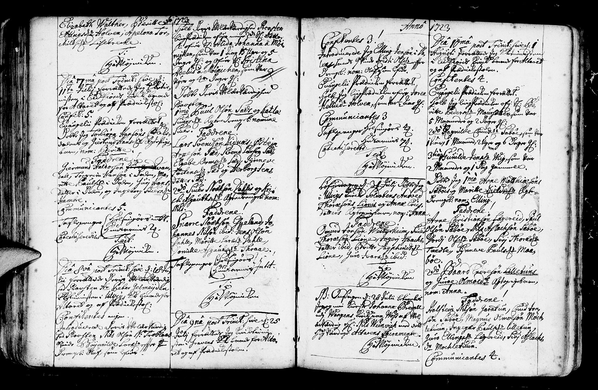 Ulvik sokneprestembete, SAB/A-78801/H/Haa: Parish register (official) no. A 4, 1718-1725, p. 94
