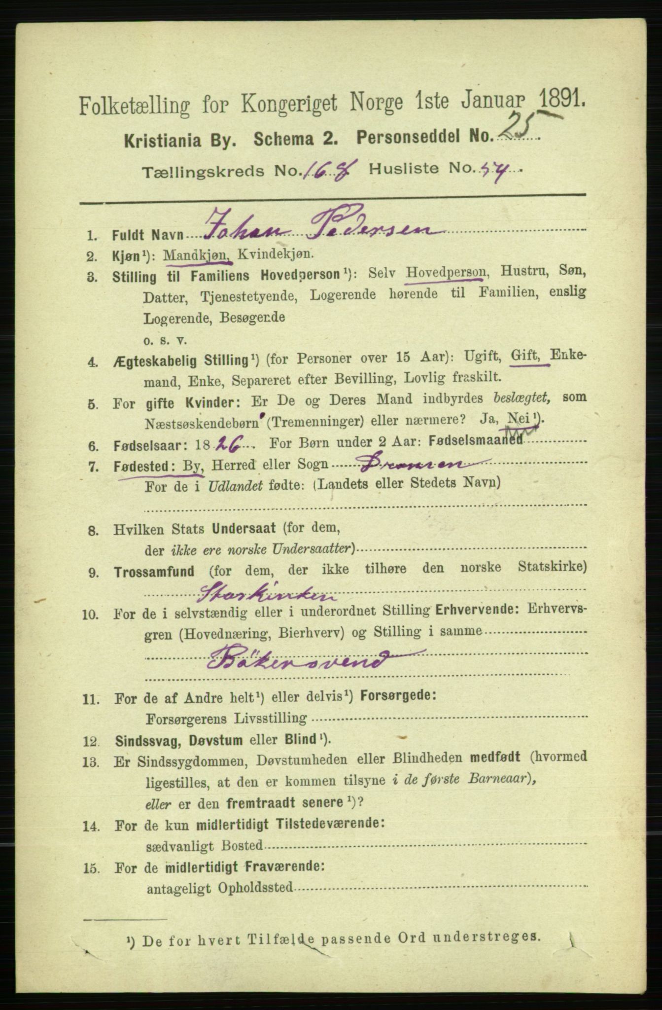 RA, 1891 census for 0301 Kristiania, 1891, p. 98779