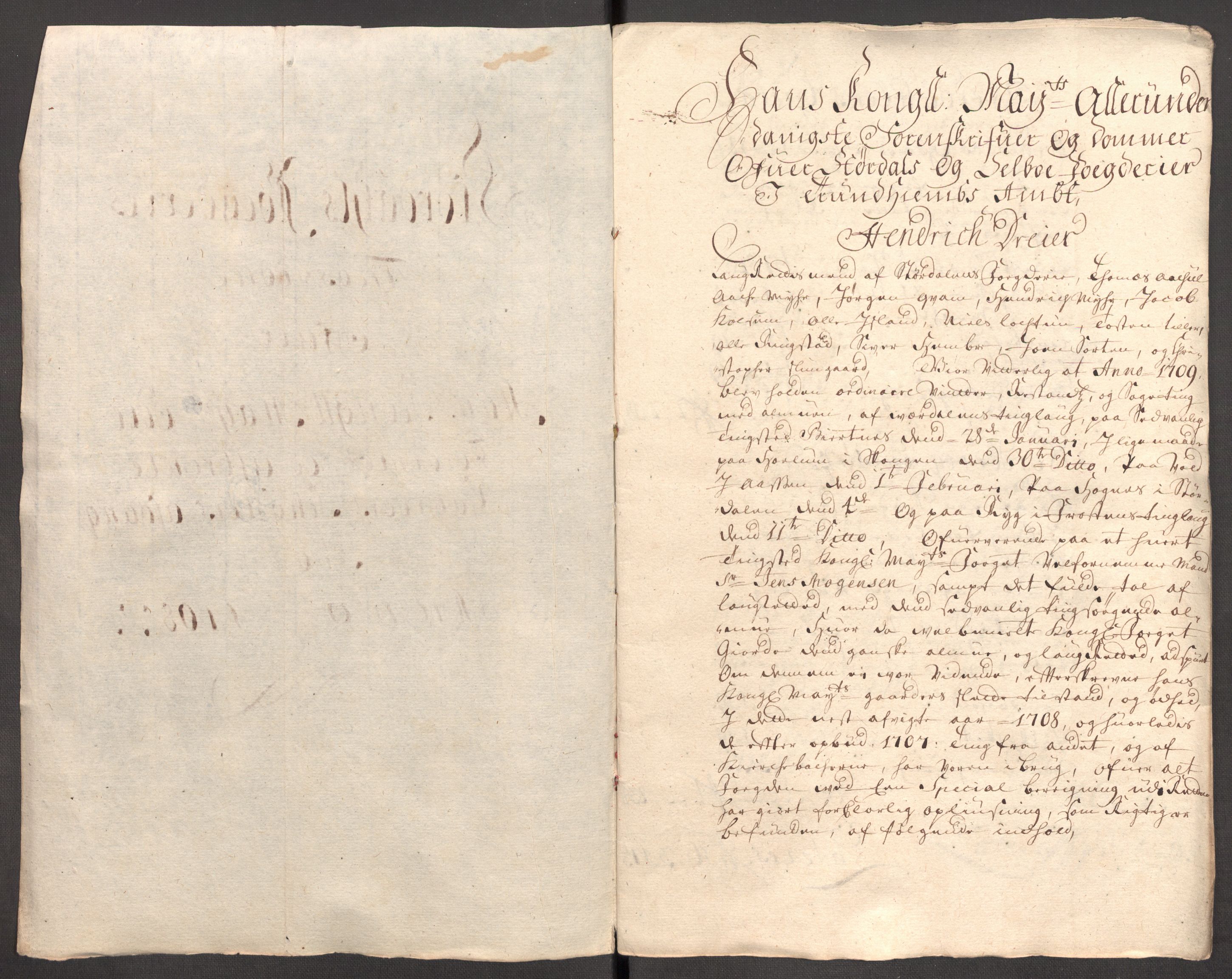 Rentekammeret inntil 1814, Reviderte regnskaper, Fogderegnskap, RA/EA-4092/R62/L4198: Fogderegnskap Stjørdal og Verdal, 1708, p. 289