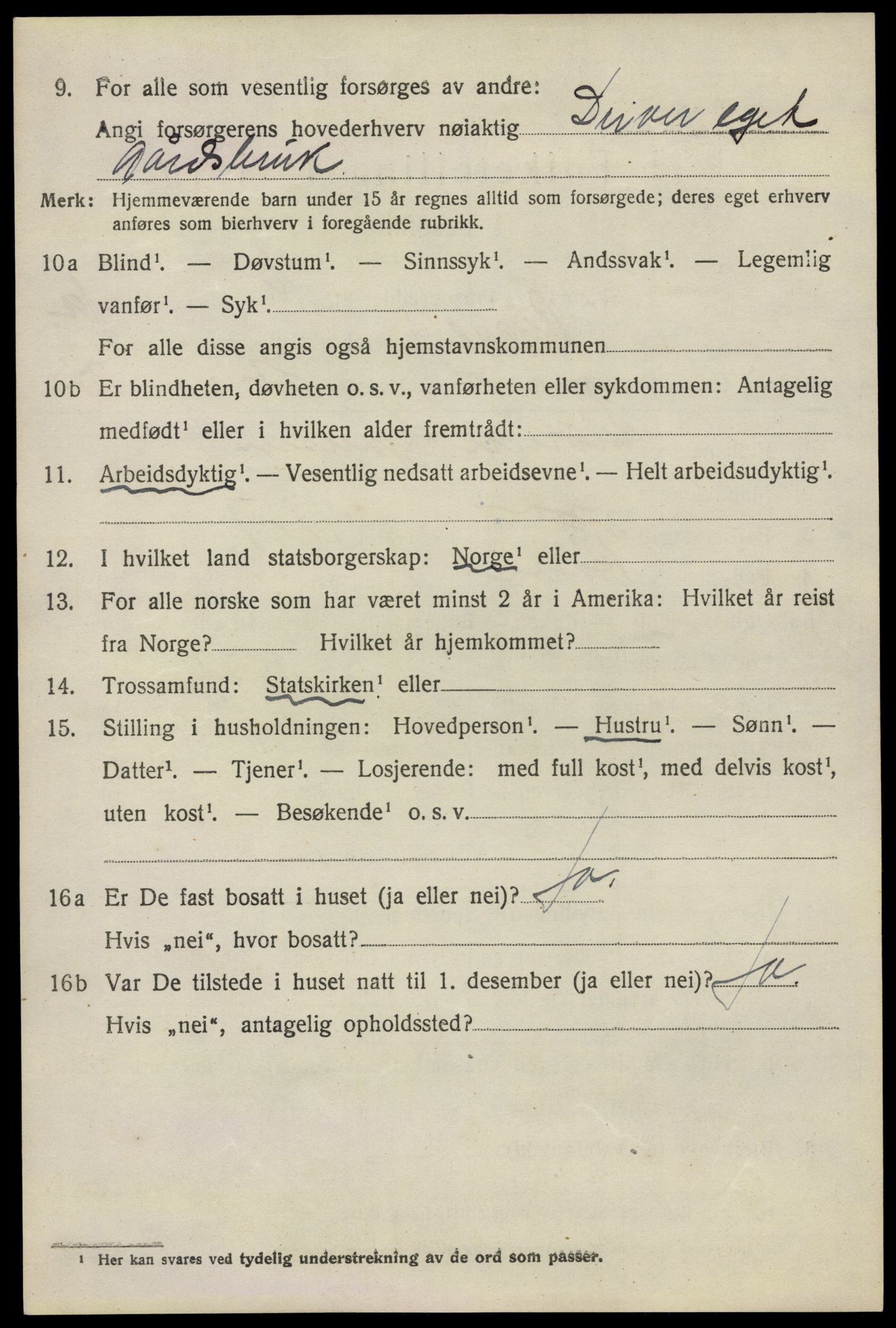 SAO, 1920 census for Rygge, 1920, p. 4152