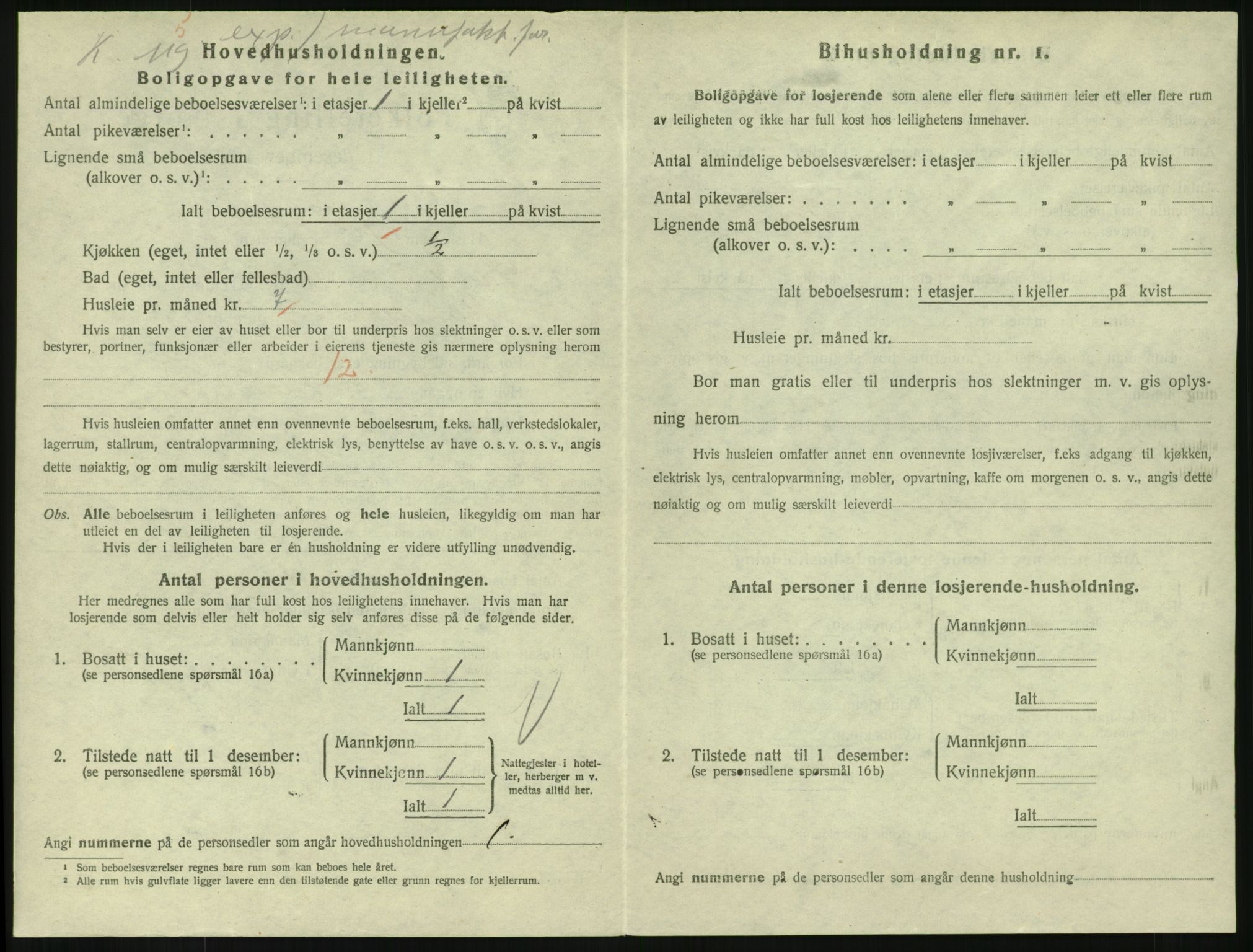 SAKO, 1920 census for Larvik, 1920, p. 7297