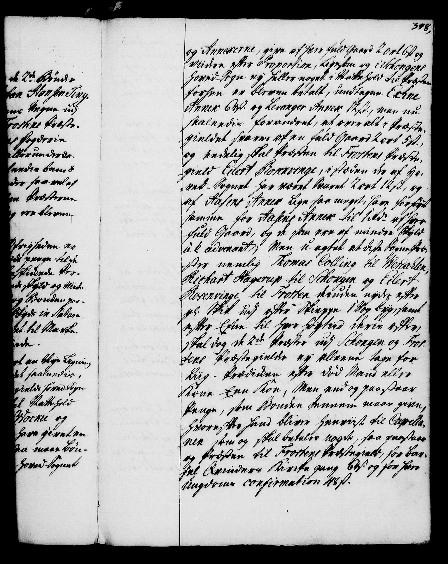 Rentekammeret, Kammerkanselliet, RA/EA-3111/G/Gg/Gga/L0005: Norsk ekspedisjonsprotokoll med register (merket RK 53.5), 1741-1749, p. 348