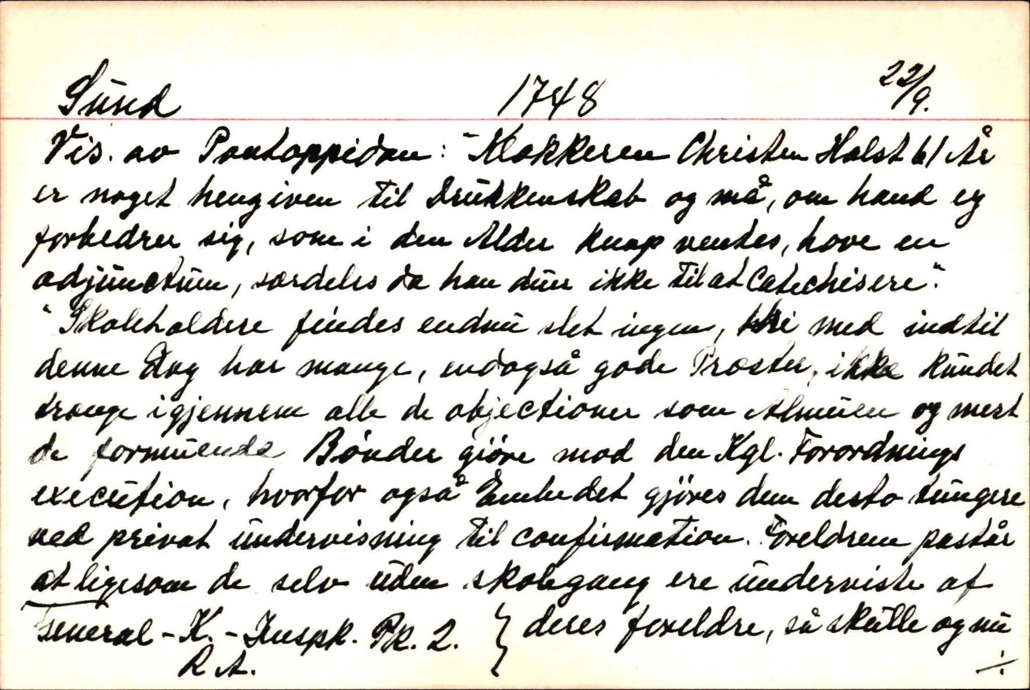 Haugen, Johannes - lærer, AV/SAB-SAB/PA-0036/01/L0001: Om klokkere og lærere, 1521-1904, p. 3055