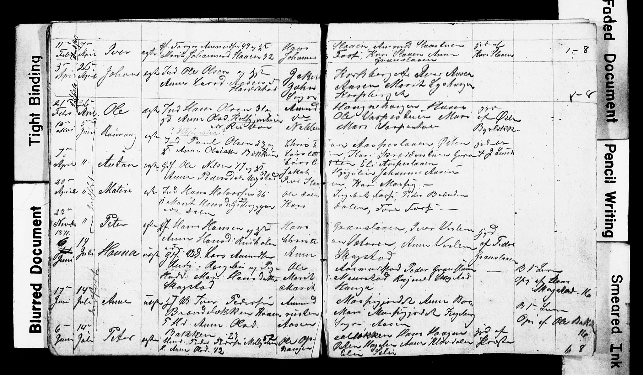 Nord-Fron prestekontor, AV/SAH-PREST-080/H/Ha: Parish register draft no. -, 1865-1872