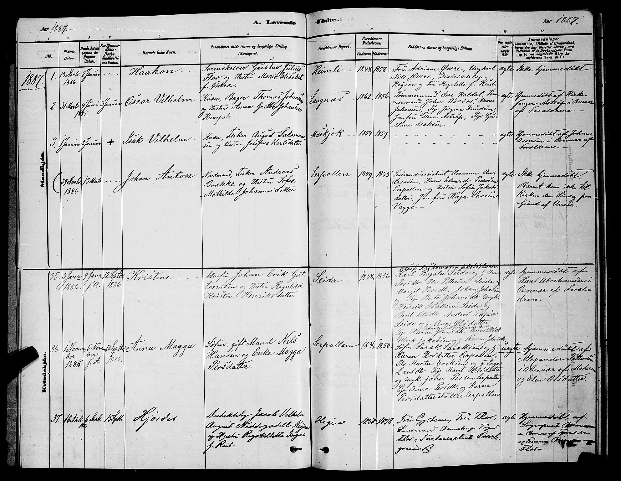 Tana sokneprestkontor, AV/SATØ-S-1334/H/Hb/L0003klokker: Parish register (copy) no. 3, 1878-1890