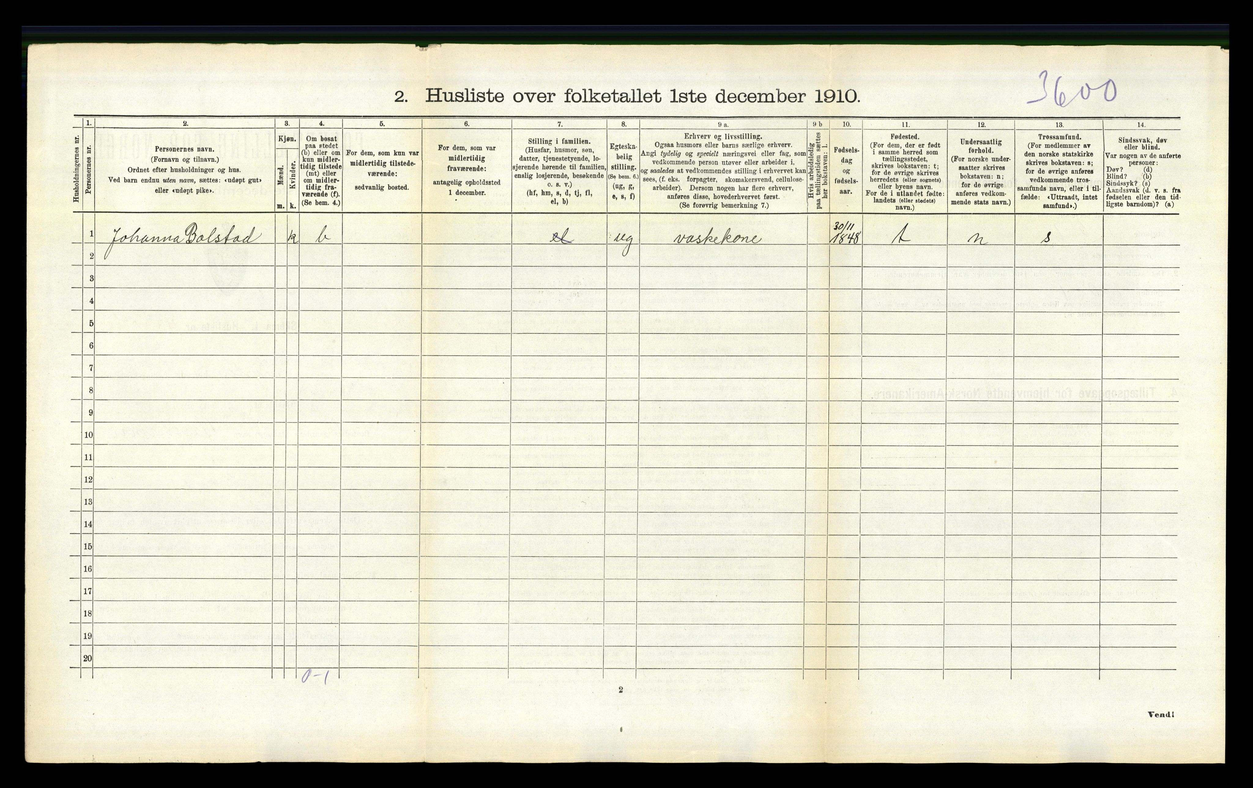 RA, 1910 census for Luster, 1910, p. 960